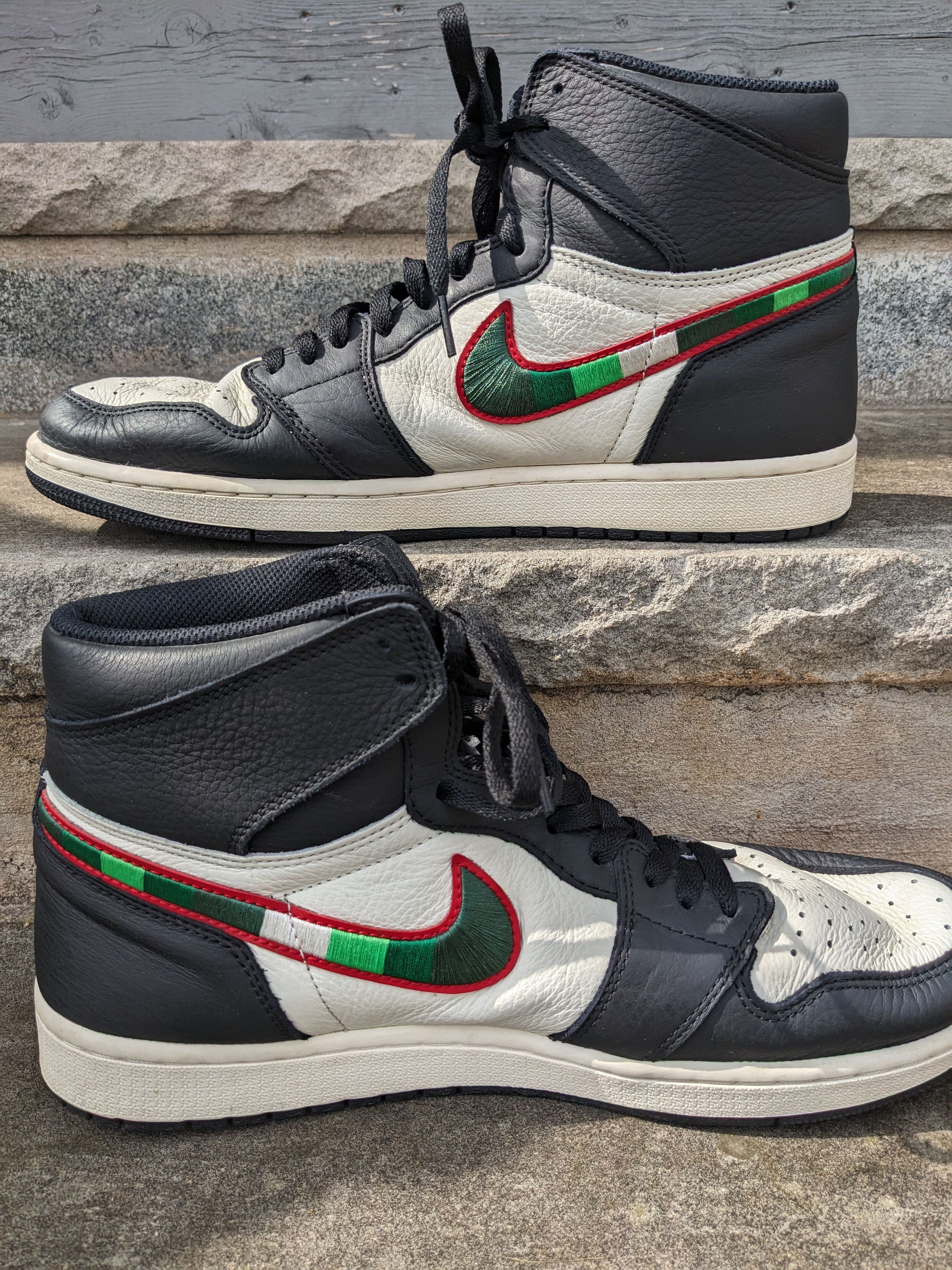 Jordan Brand × Nike Nike Air Jordan 1 Retro OG High A Star Is Born 13 555088-015 Size US 13 / EU 46 - 2 Thumbnail