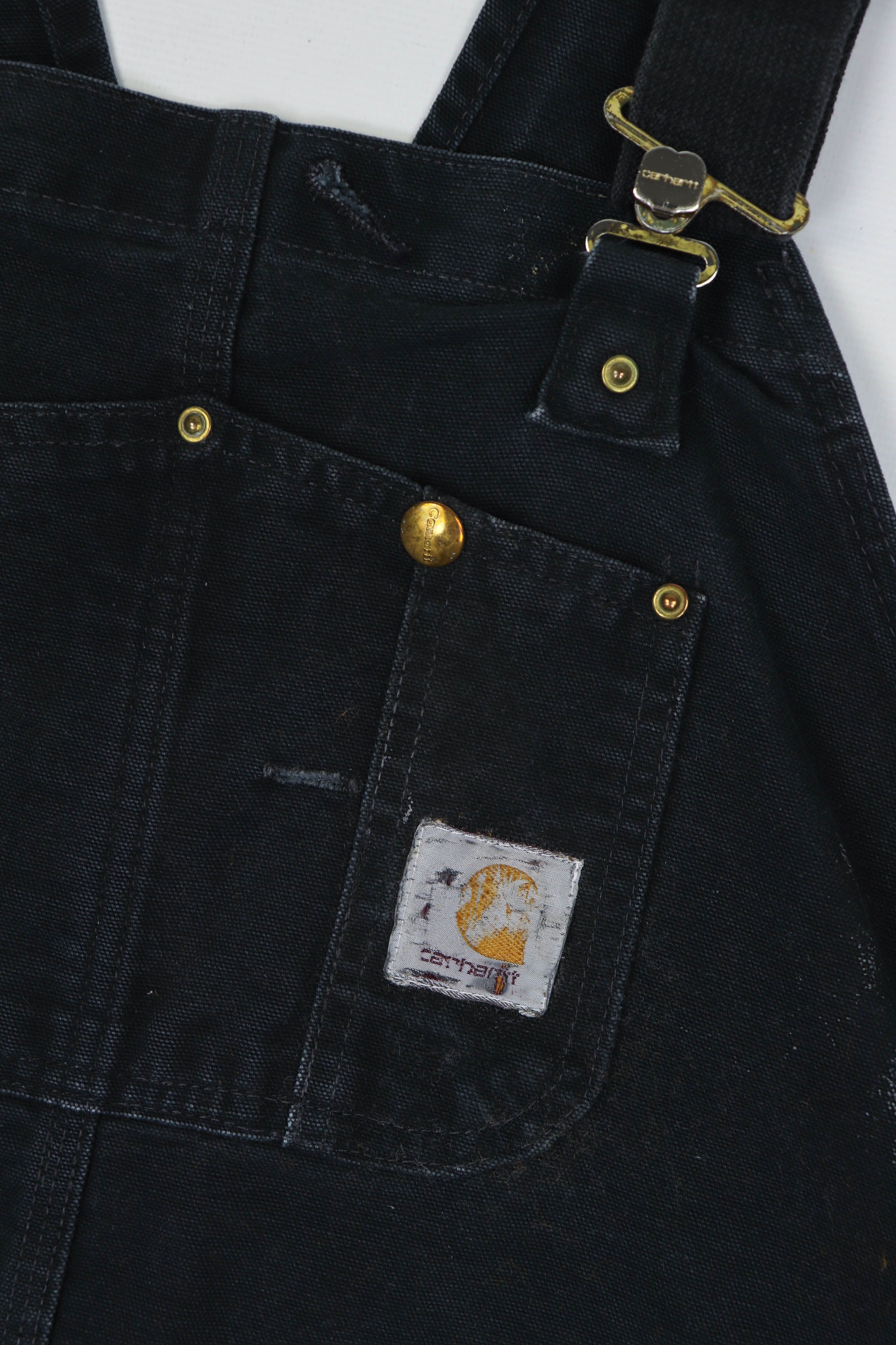 Carhartt Carhartt Vintage 90s Cropped Double Knee Bibs Overall Shorts Size US 40 / EU 56 - 8 Thumbnail