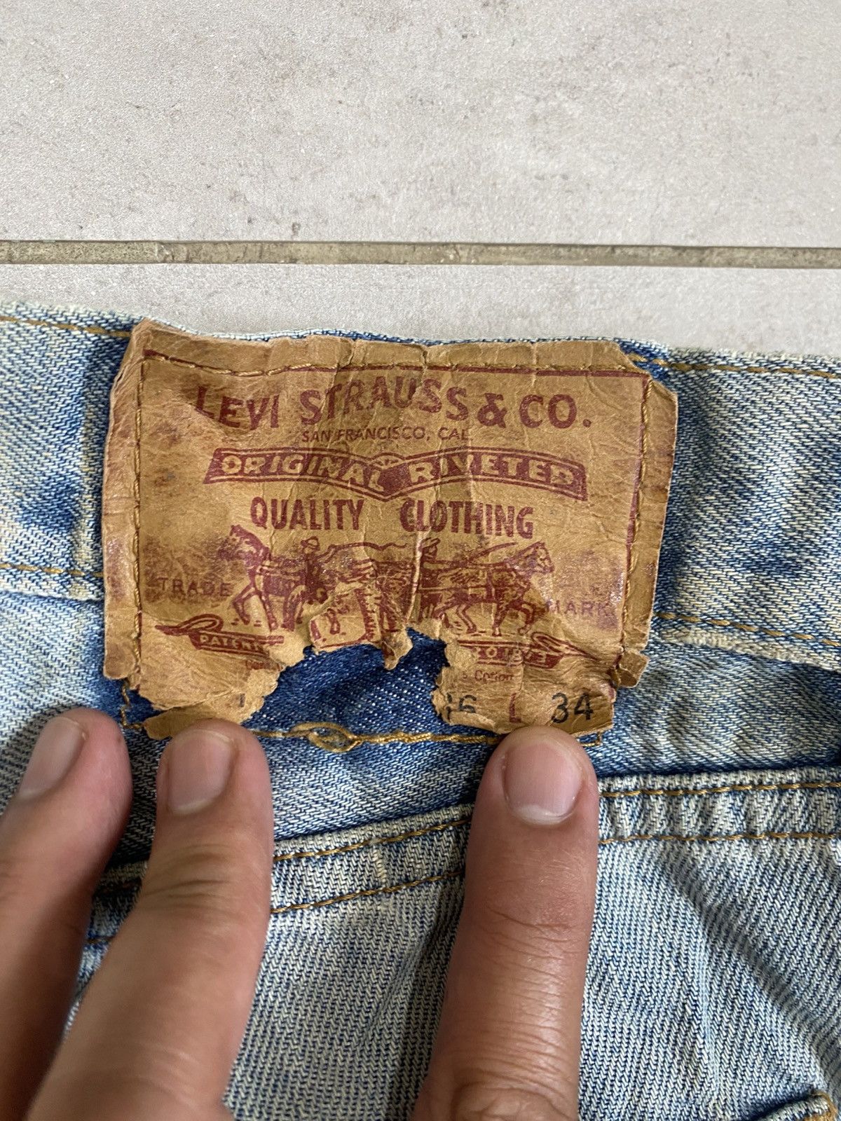Levi's VINTAGE LEVIS 505 Size US 35 - 10 Thumbnail