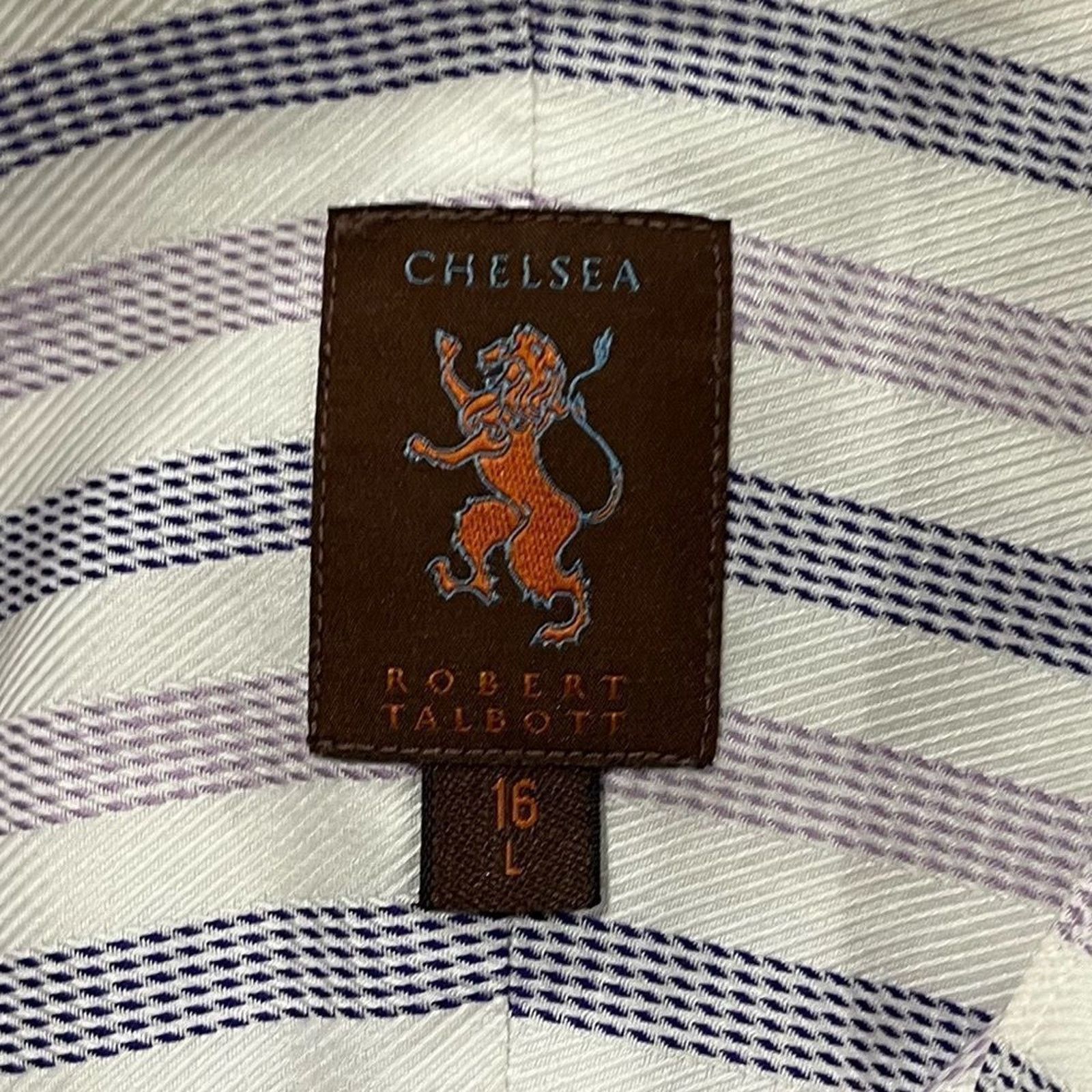 Vintage Chelsea By Robert Talbott Dress Shirt Long Sleeves L 16 Size US L / EU 52-54 / 3 - 3 Thumbnail
