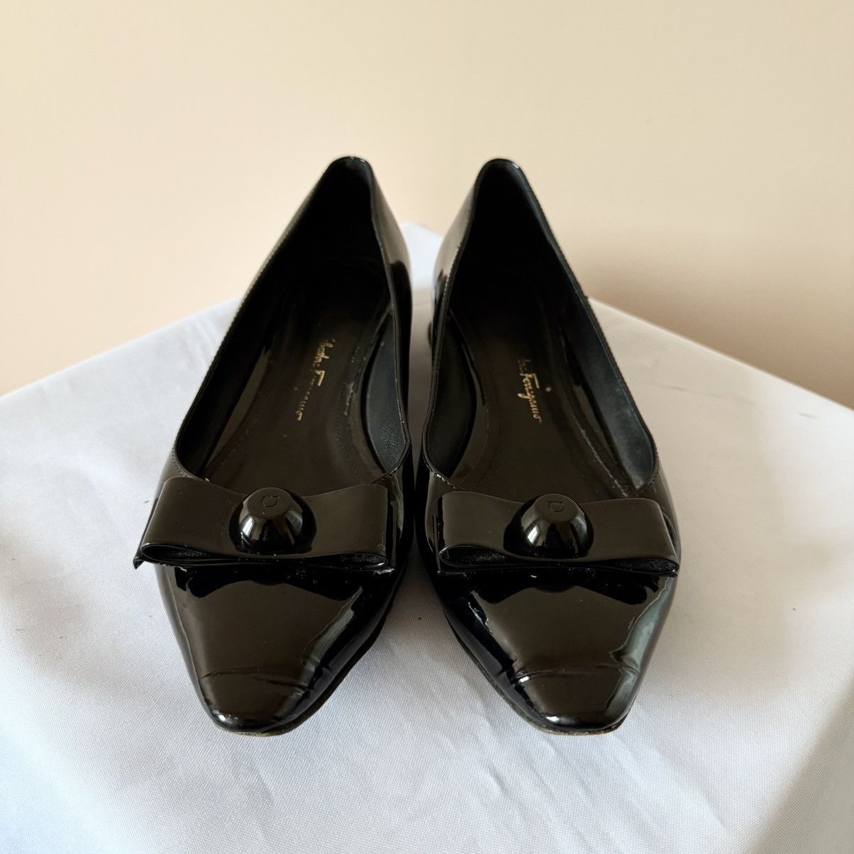 Salvatore Ferragamo RARE Salvatore Ferragamo Vara Bow Shoes Jil Sander Vibe Size US 7 / IT 37 - 2 Thumbnail