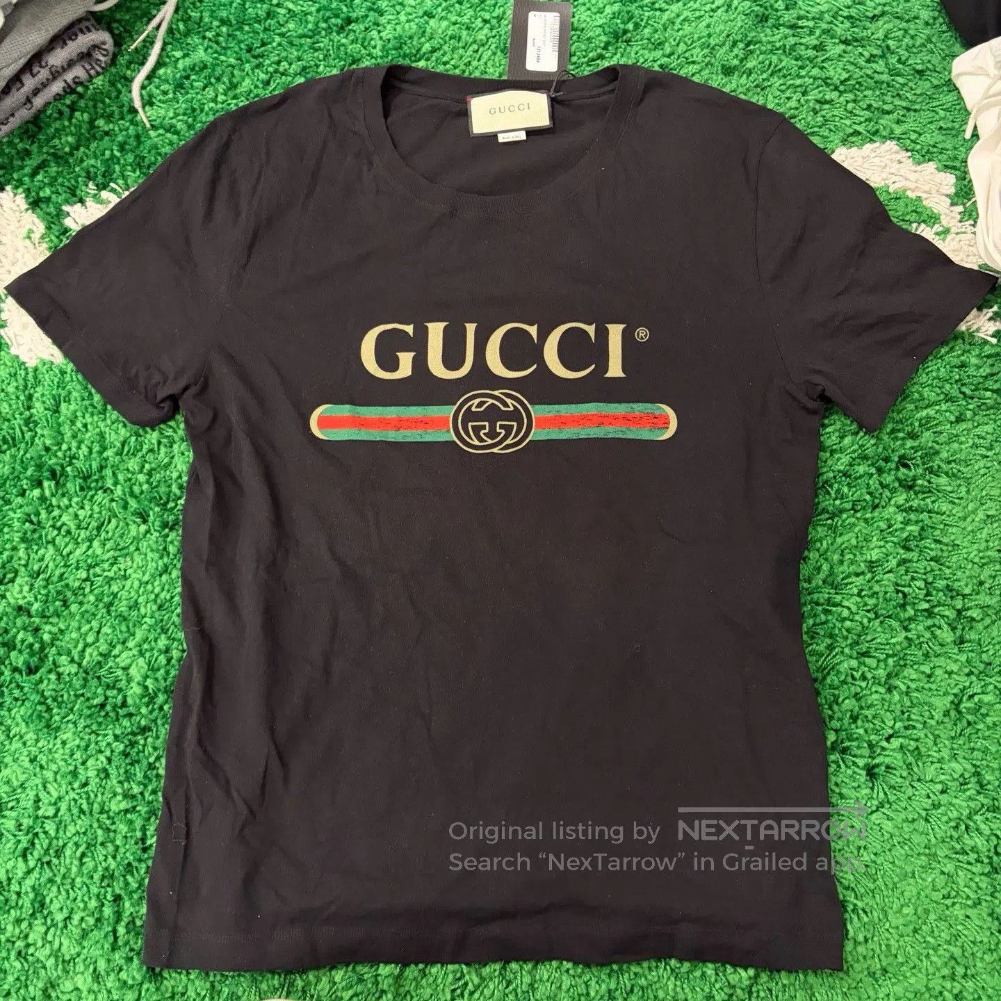Gucci Gucci Oversized Logo Belt - Black. Size US M / EU 48-50 / 2 - 3 Thumbnail