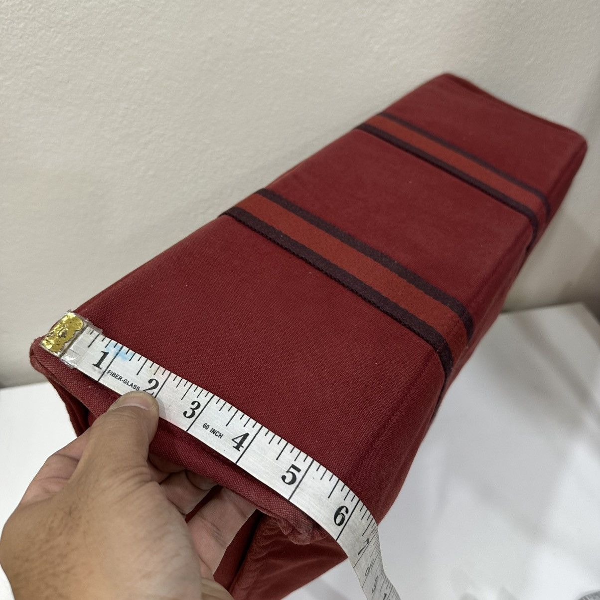 Hermes ‼️LASTDROP‼️ HERMES FOULTOU GM CANVAS TOTE BAG Size ONE SIZE - 8 Thumbnail