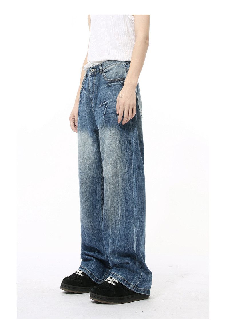 Japanese Brand × Jean American cleanfit washed heavy duty fashionable jeans Size US 34 / EU 50 - 4 Thumbnail