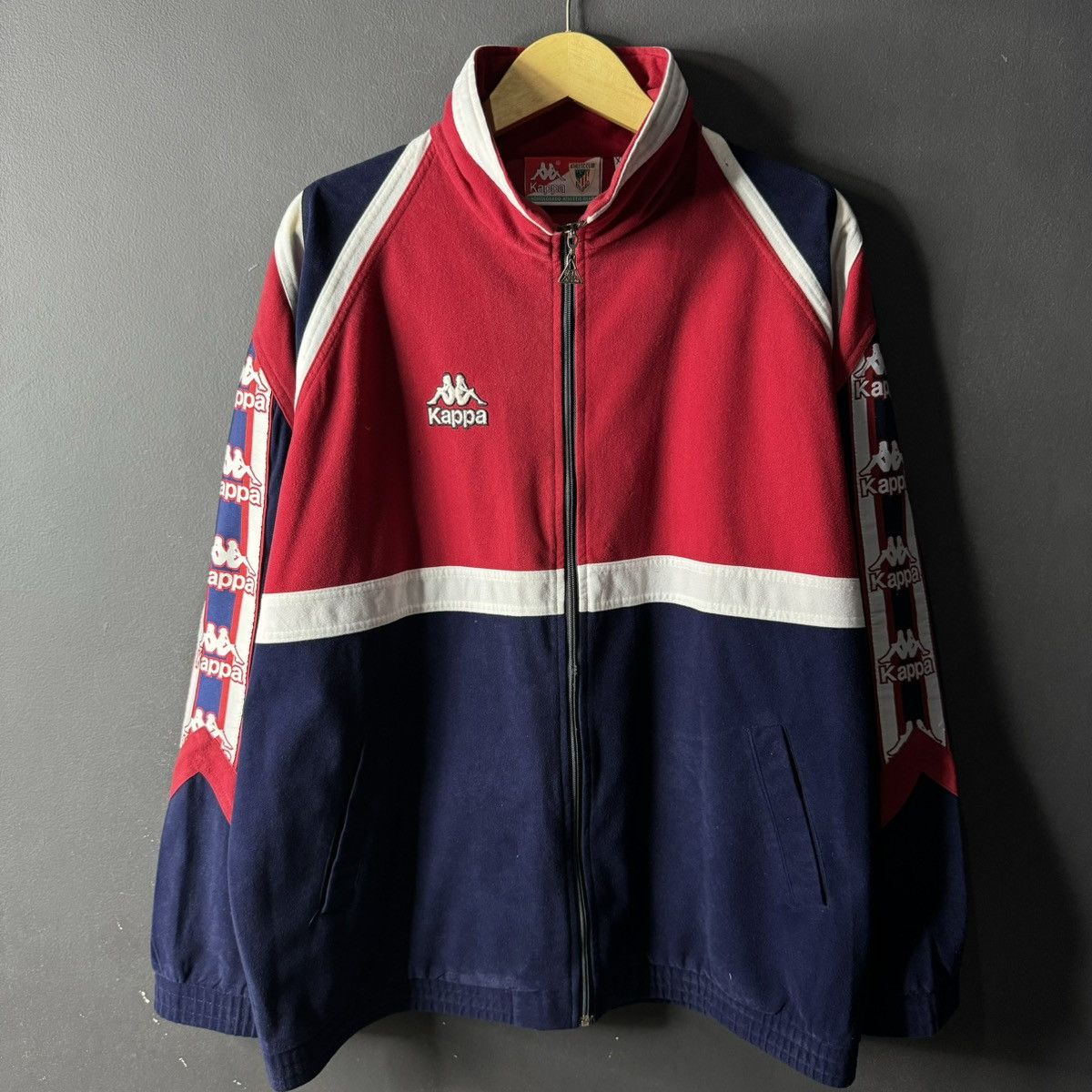 Kappa × Vintage Vintage Kappa Athletic Bilbao 95/97 Track Jacket Size US XL / EU 56 / 4 - 1 Thumbnail