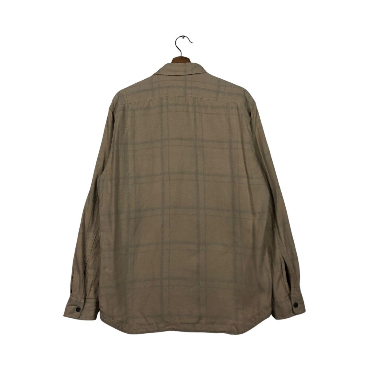 Japanese Brand 🔥VINTAGE REVERSIBLE FLANNEL JACKET LACOSTE TARTAN DESIGN Size US M / EU 48-50 / 2 - 18 Thumbnail