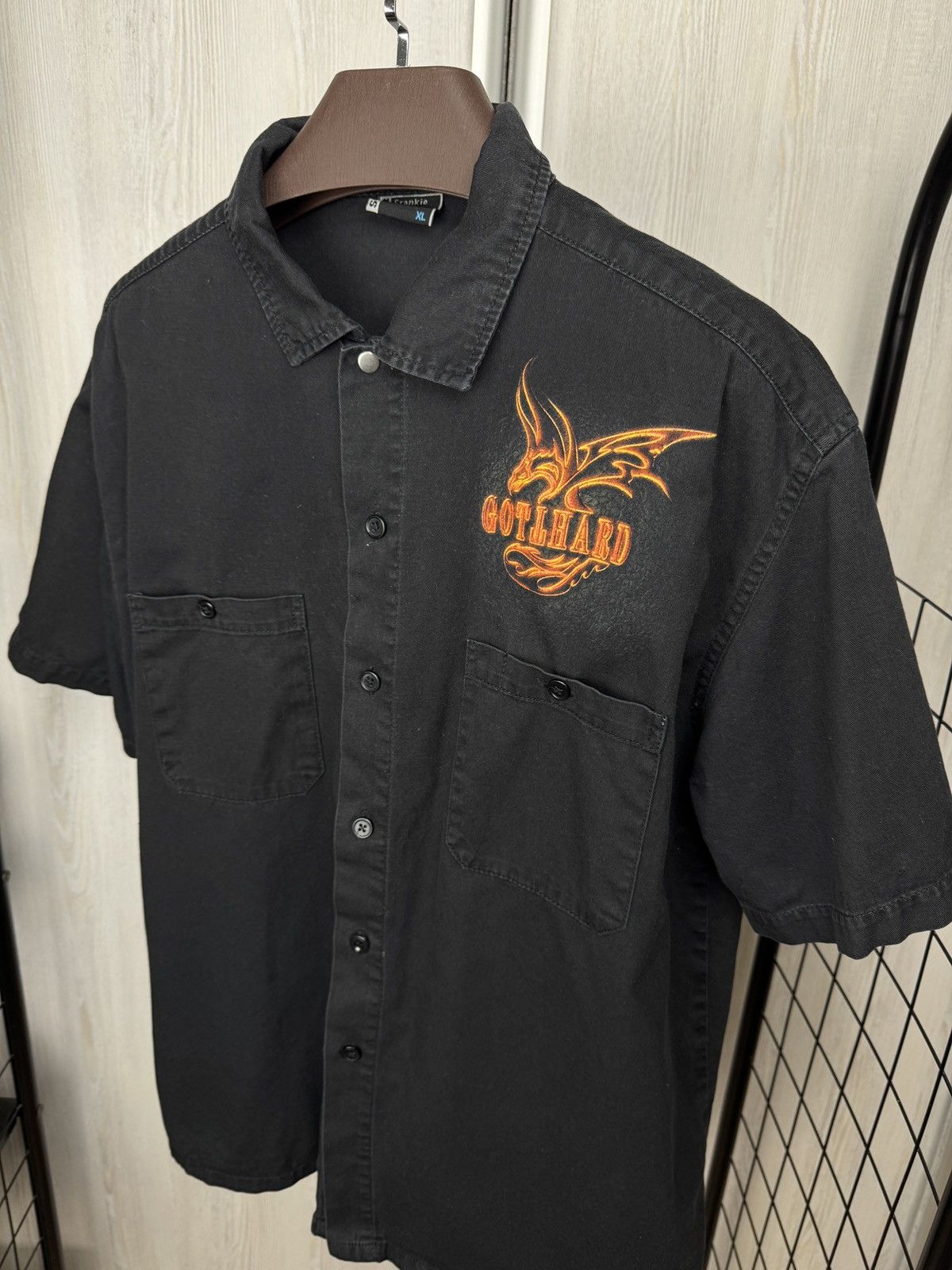 Band Tees Gotthard Firebirth vintage black short sleeve shirt Size US XL / EU 56 / 4 - 5 Thumbnail