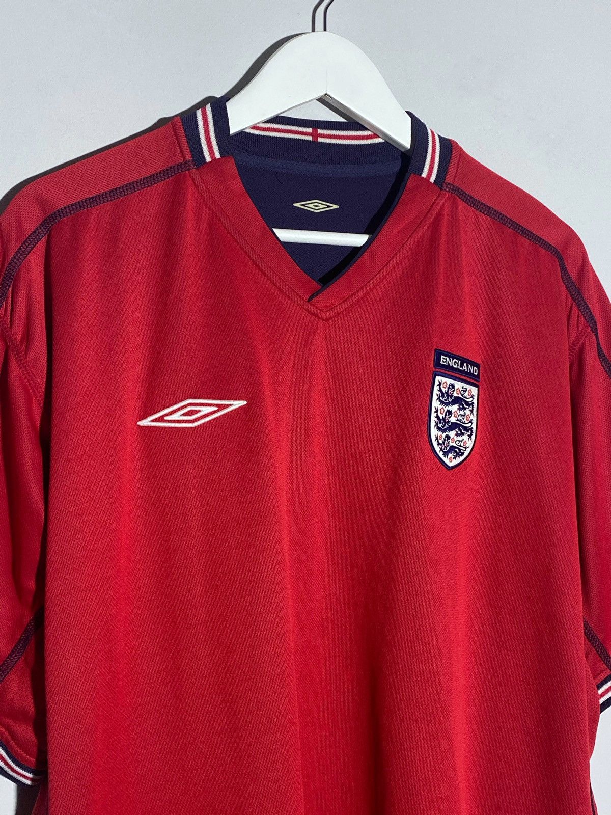 Umbro Vintage England National Team y2k streetwear style jersey Size US XL / EU 56 / 4 - 3 Thumbnail