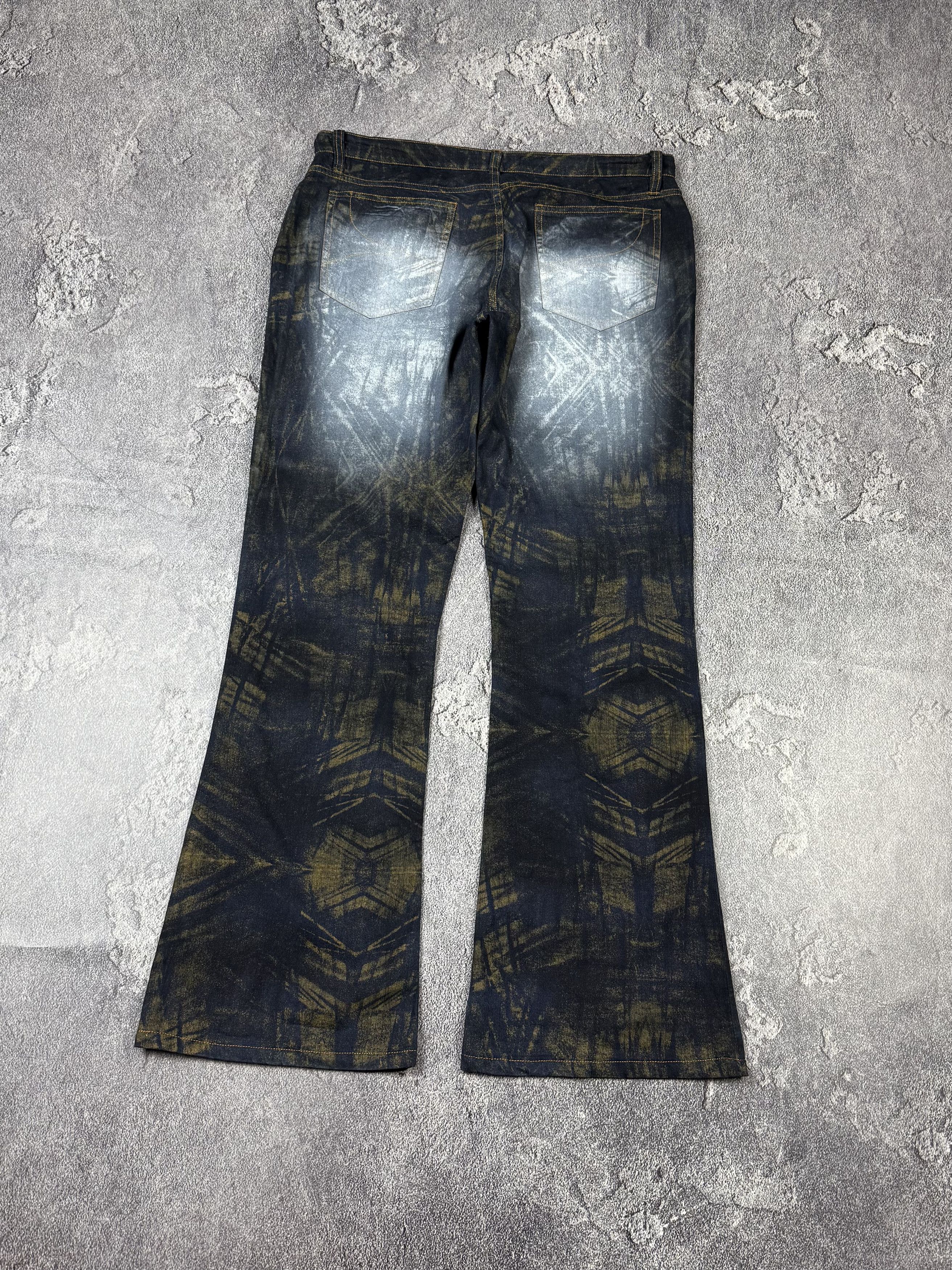Custo Barcelona Y2K Custo Barcelona Flared Bootcut Lightweight Pants Size 31" - 2 Thumbnail