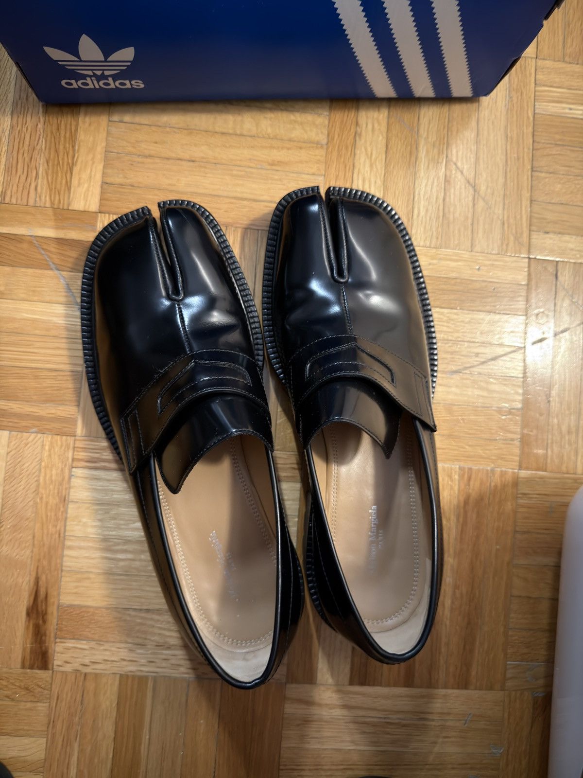 Maison Margiela Black Tabi Loafers