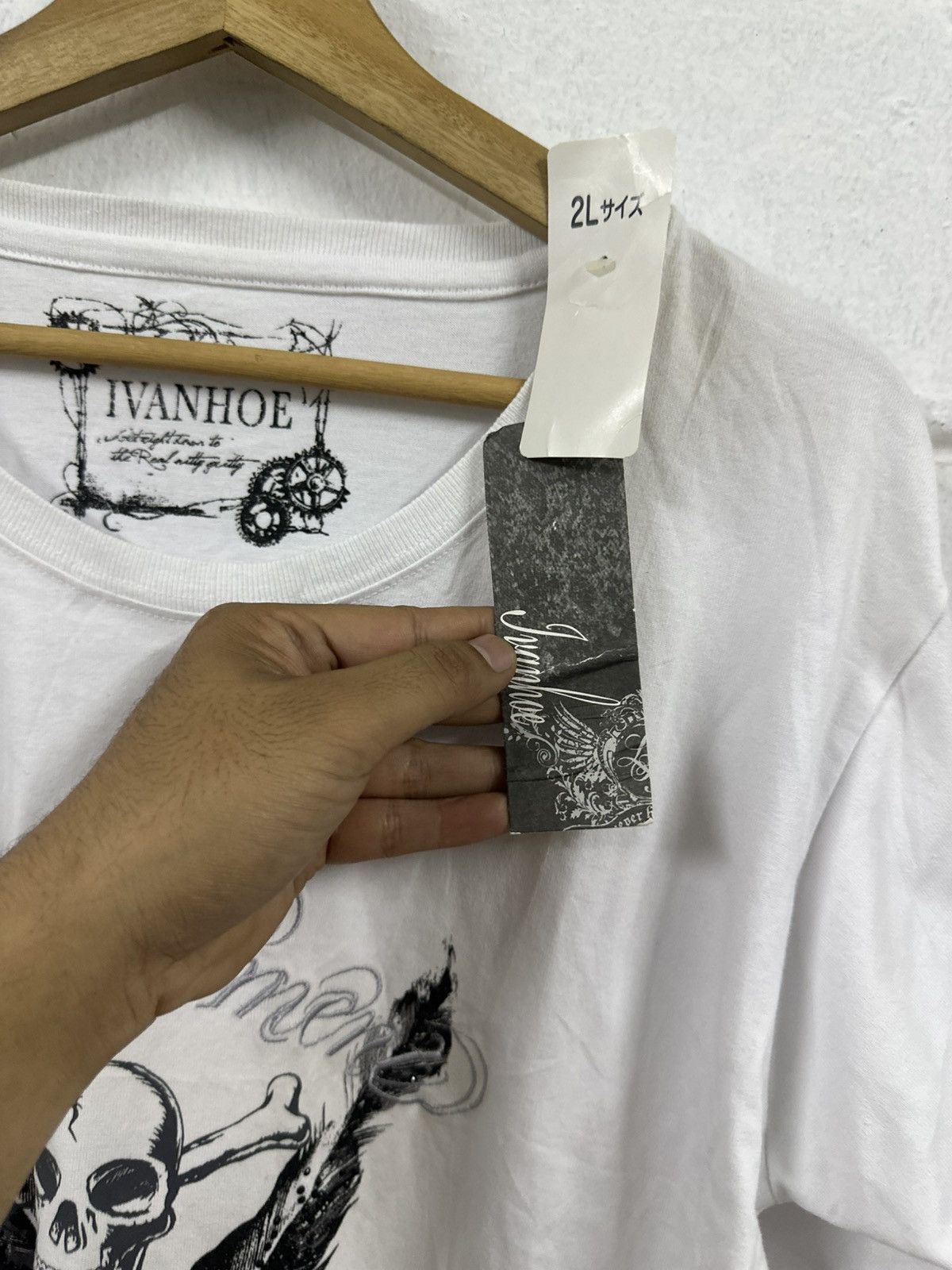 If Six Was Nine Grunge Punk Styled Gothic Ivan Hoe Long Sleeve Tee Size US XL / EU 56 / 4 - 3 Thumbnail