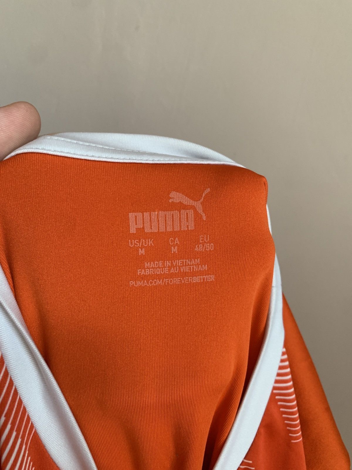 Puma Blackpool Home Football Shirt Puma Soccer Jersey Size M Size US M / EU 48-50 / 2 - 13 Thumbnail
