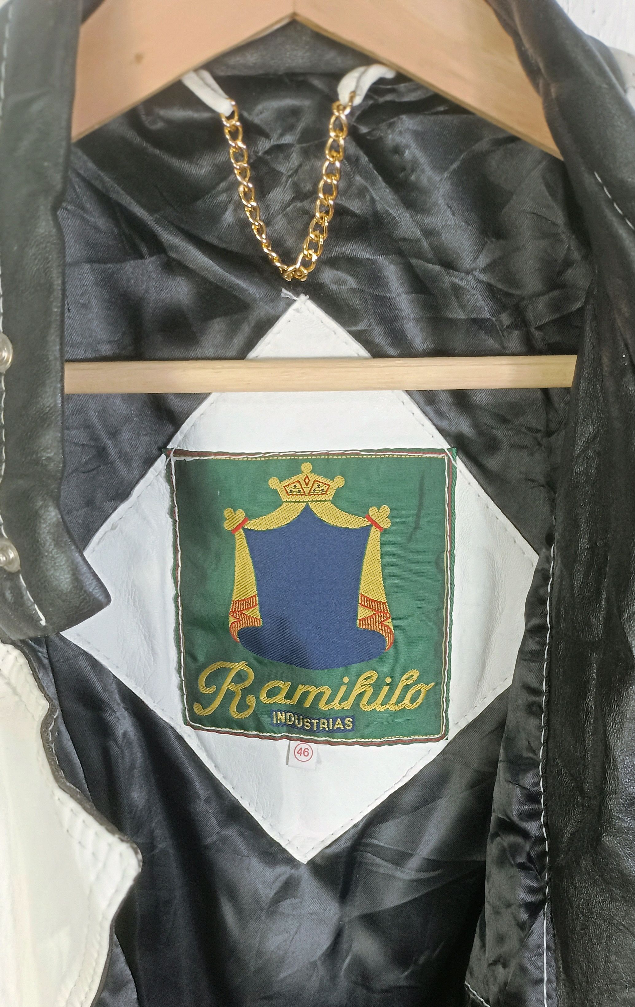 Designer RAMIHILO Biker Leather Jacket Spain Designer Size US M / EU 48-50 / 2 - 17 Thumbnail