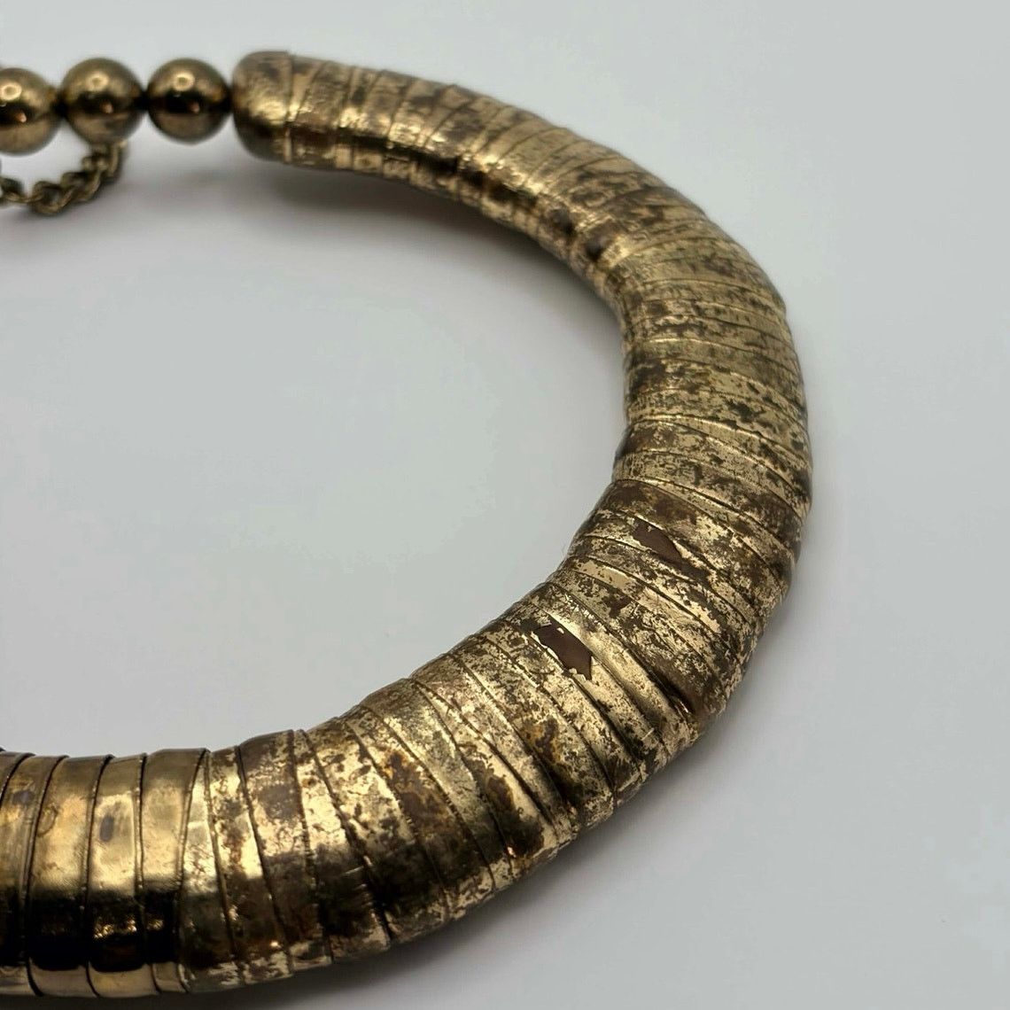 Other Vintage Gold Chunky Necklace Size ONE SIZE - 2 Thumbnail