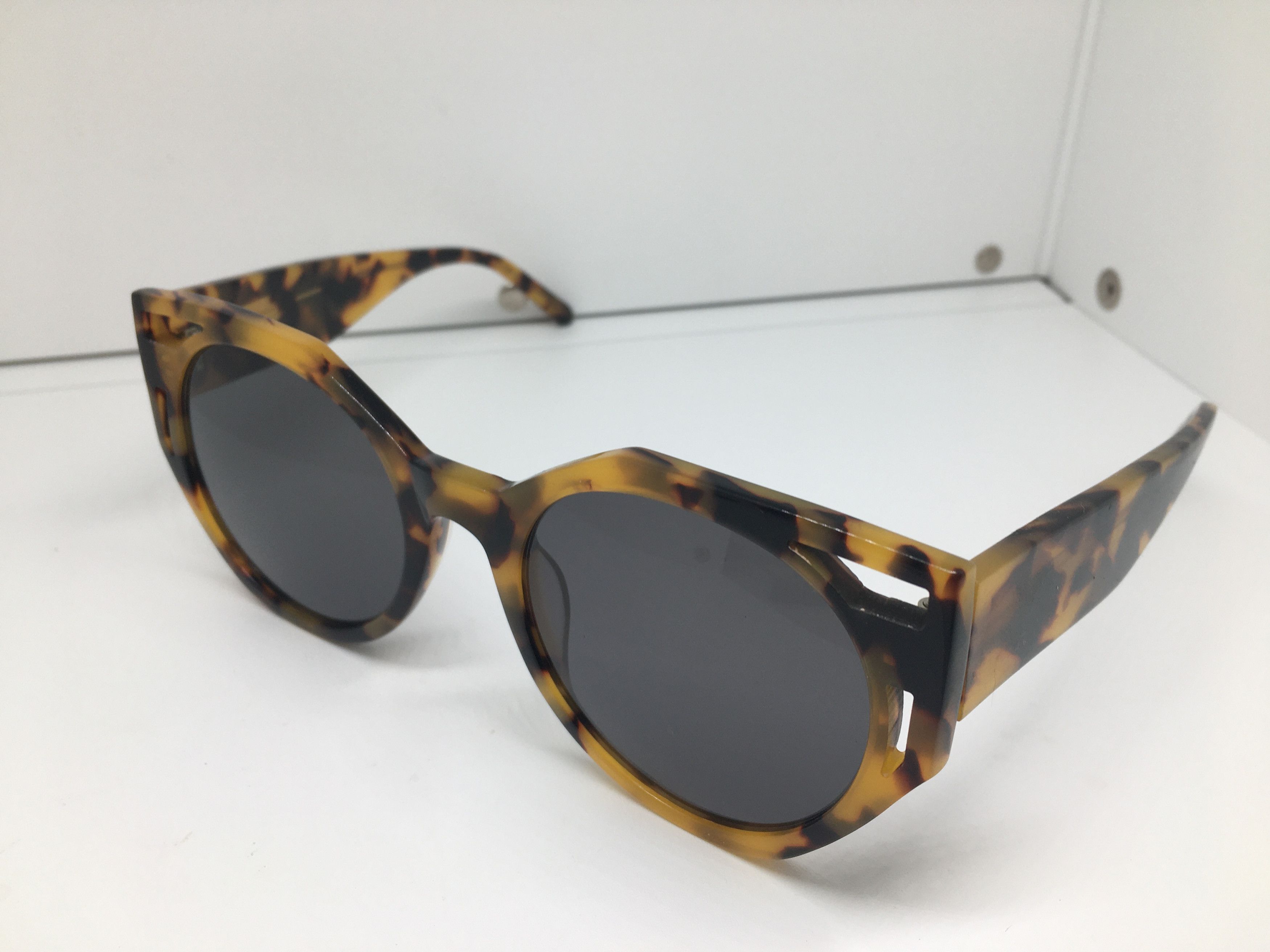 Other Handmade Tortoise Sunglasses Frame Diva Size ONE SIZE - 3 Thumbnail