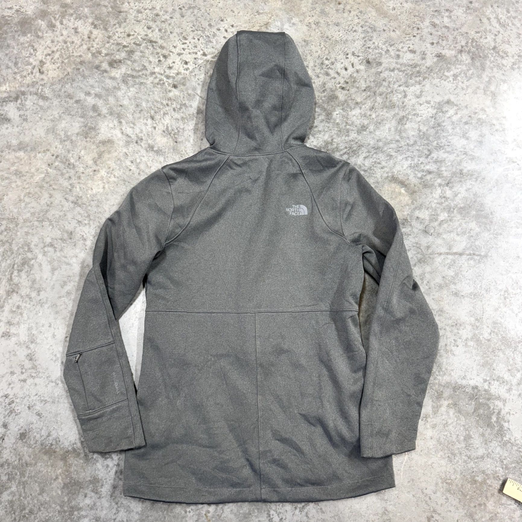 The North Face The North Face Jacket Womens S Gray WindWall Hooded Softshell Zip Pockets Size S / US 4 / IT 40 - 4 Thumbnail