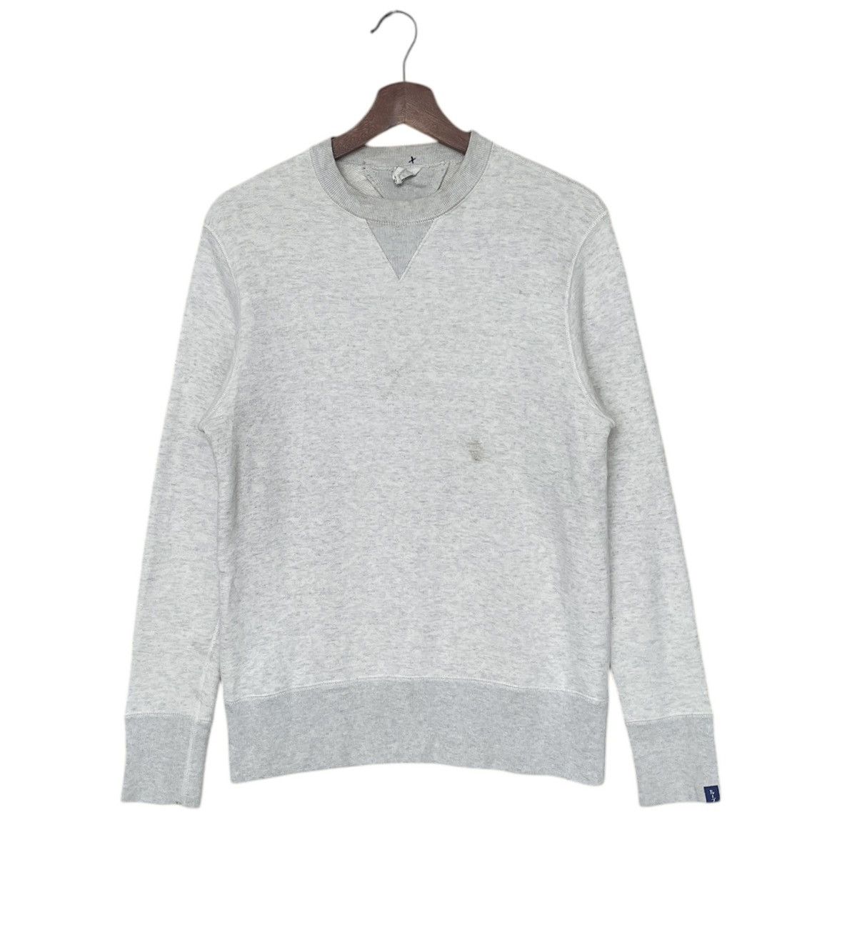 Loopwheeler Vintage Japanese Brand Loopwheeler Double V Sweatshirt 1990s Size US S / EU 44-46 / 1 - 1 Thumbnail