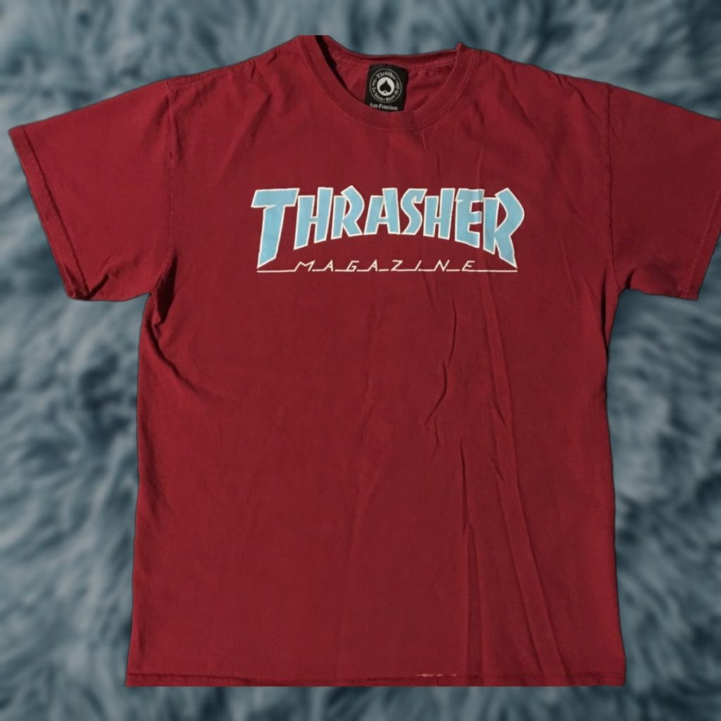 Spitfire VINTAGE Thrasher Magazine Faded Shirt M Anti Hero Krooked Skateboards Independent Grunge Size US M / EU 48-50 / 2 - 1 Thumbnail