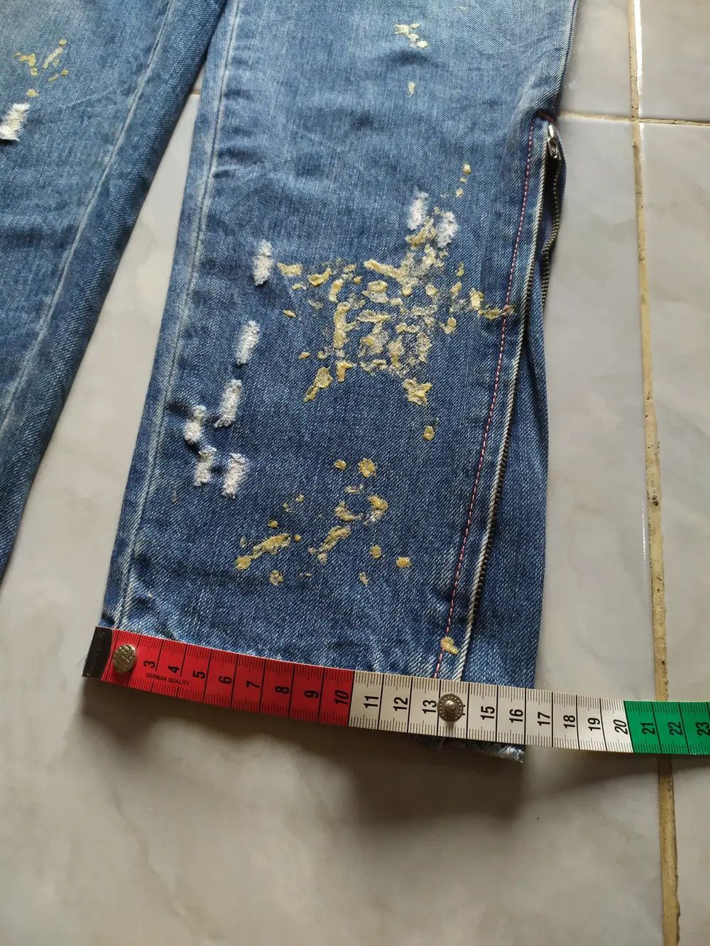 Issey Miyake × Tsumori Chisato Tsumori Chisato Issey Miyake Zipper Jeans Size US 32 / EU 48 - 11 Thumbnail