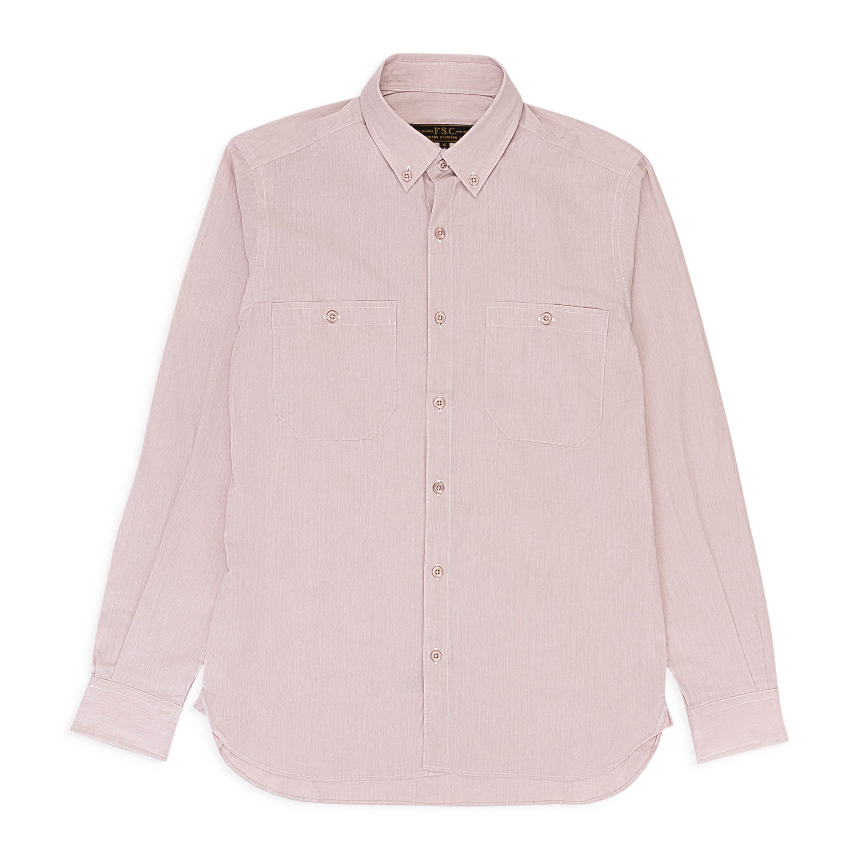Freemans Sporting Club Light Pink Polyester/Cotton Summer Shirt Size XS Size US XS / EU 42 / 0 - 1 Thumbnail