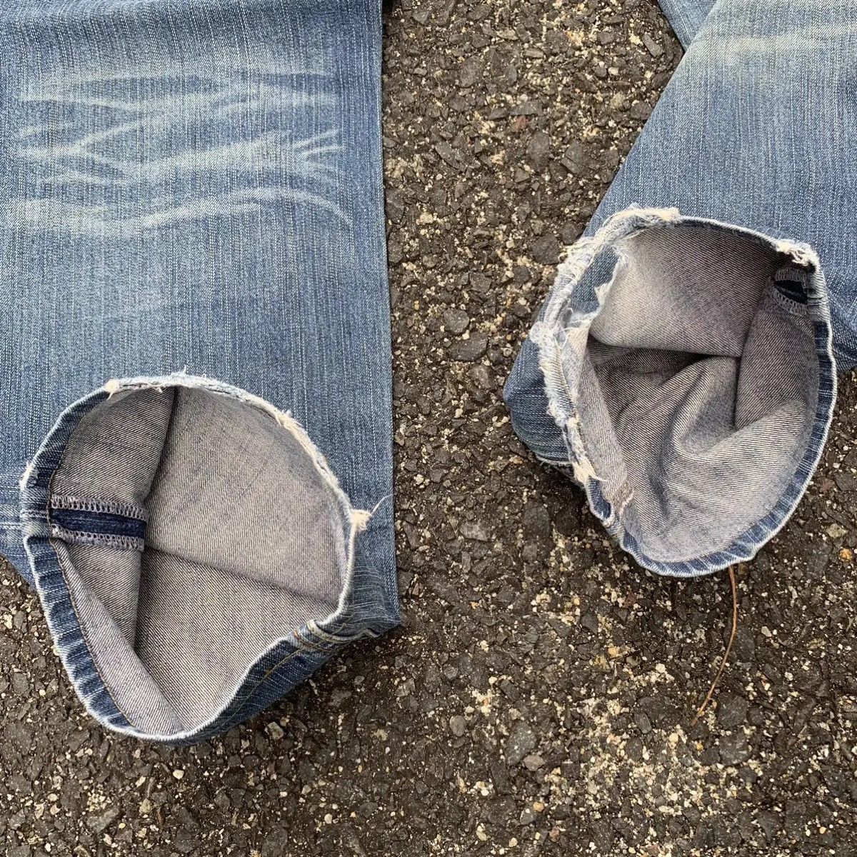 Japanese Brand RUSH HOUR Jeans 34x30 Bush Pants Baggy Denim Pants Size US 34 / EU 50 - 13 Thumbnail