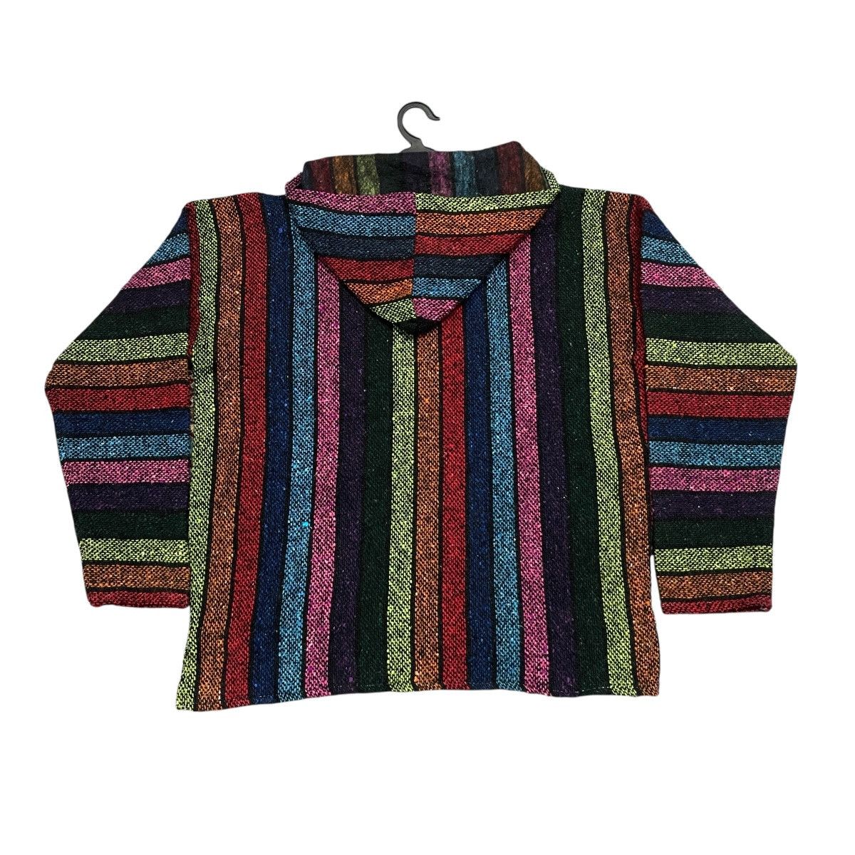 Mexican Threads Vtg Vel-Mex 90s Mexican Baja “Drug Rug” Multicolors Hoodie Size US XL / EU 56 / 4 - 10 Thumbnail