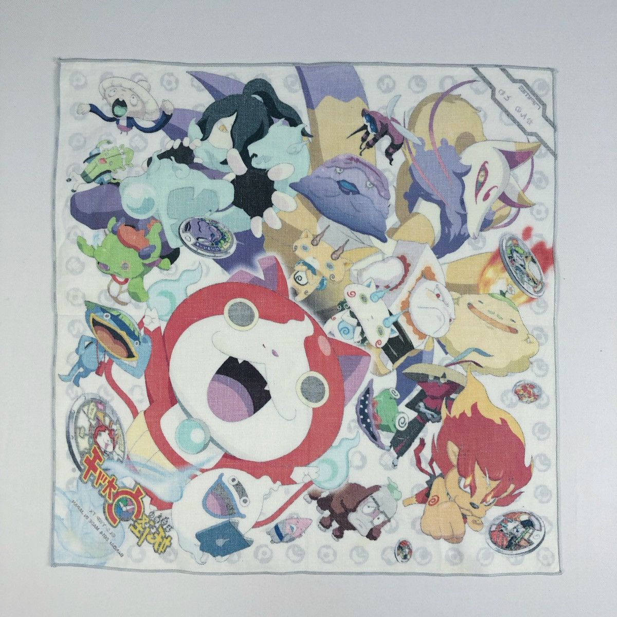 Anime Rare Bandai Yokai Watch Handkerchief Bandana Size ONE SIZE - 3 Thumbnail