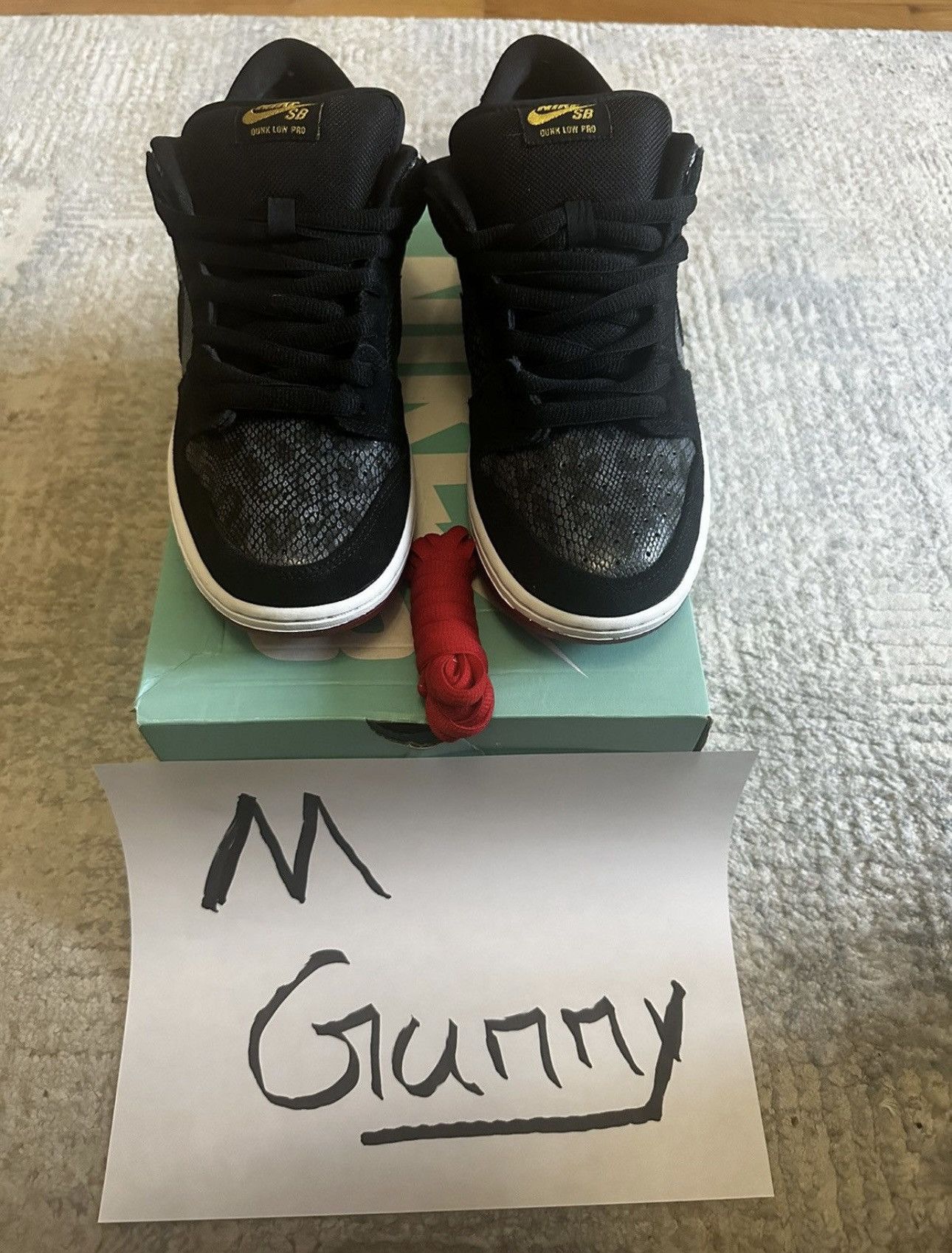Nike Nike Sb “Snake Eyes” Dunk Size US 10.5 / EU 43-44 - 1 Thumbnail
