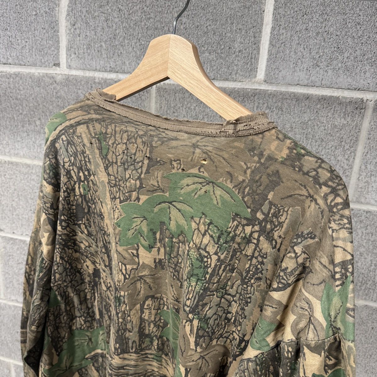 Vintage Thrashed Faded Distressed Dirty Camo Shirt ERD Grunge Chrome Size US L / EU 52-54 / 3 - 6 Thumbnail