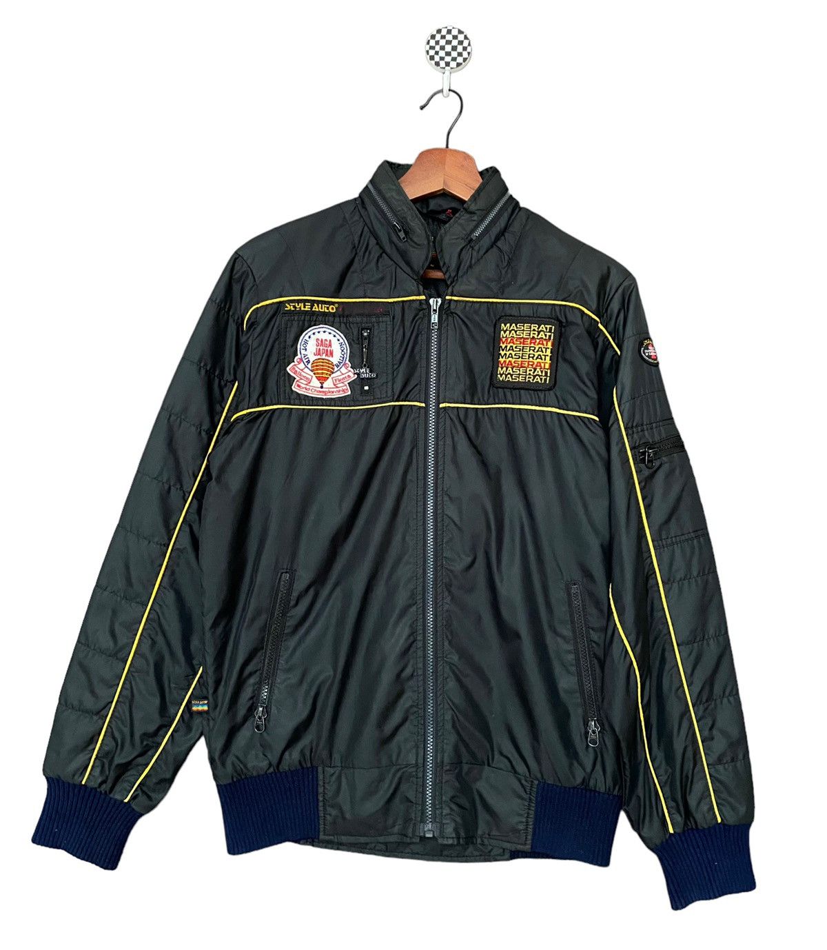 Vintage Racing Team Brand Maserati Jacket 1990s