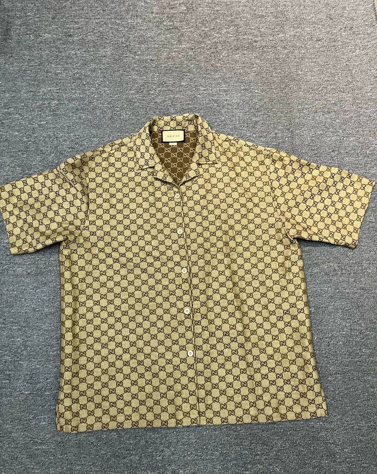 Gucci Gucci Classic double G printed shirt Size US L / EU 52-54 / 3 - 1 Thumbnail