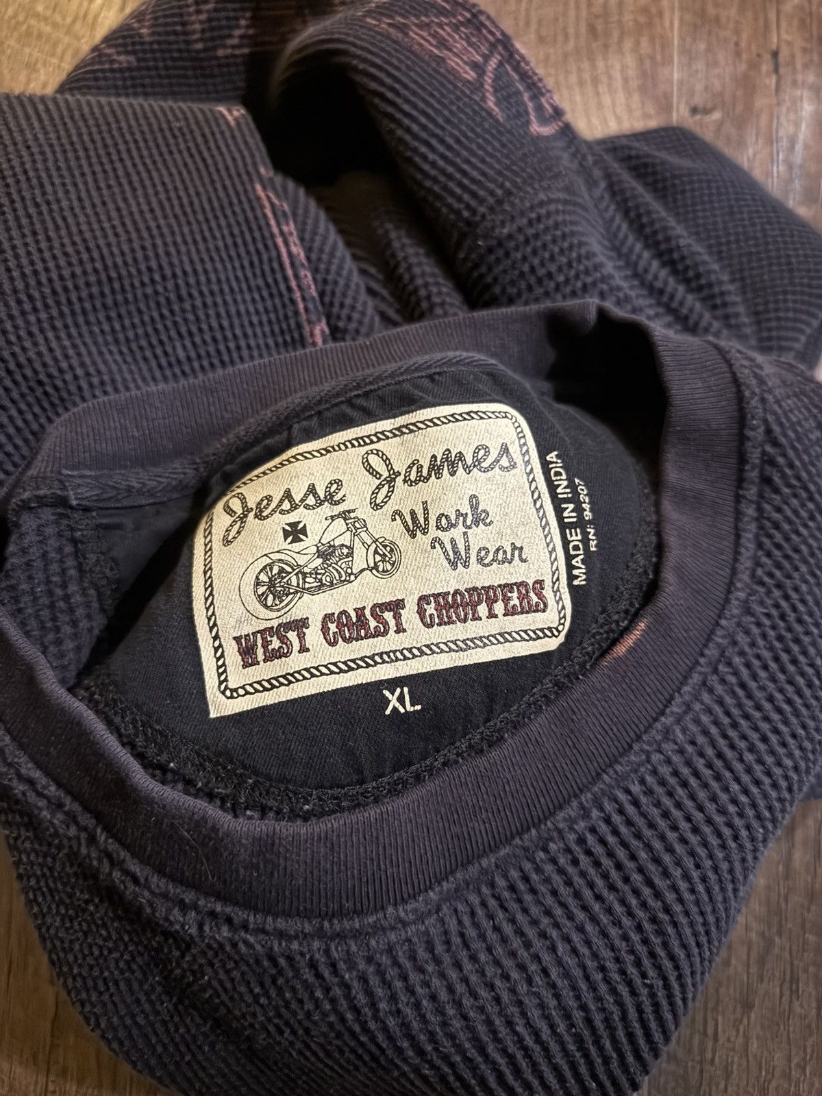 West Coast Choppers Vintage West Coast Choppers Thermal Size US XL / EU 56 / 4 - 3 Thumbnail