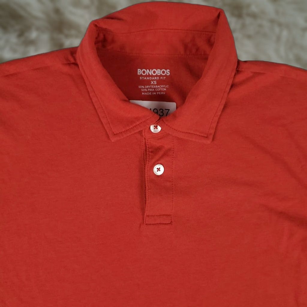 Bonobos Bonobos Polo Shirt Mens XS Red Casual Short Sleeve Activewear Classic Preppy Size US XS / EU 42 / 0 - 1 Thumbnail