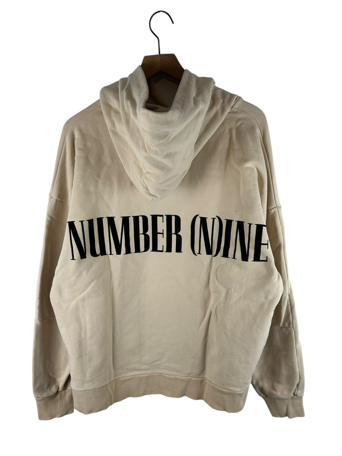 Number Nine Back Print Hoodie