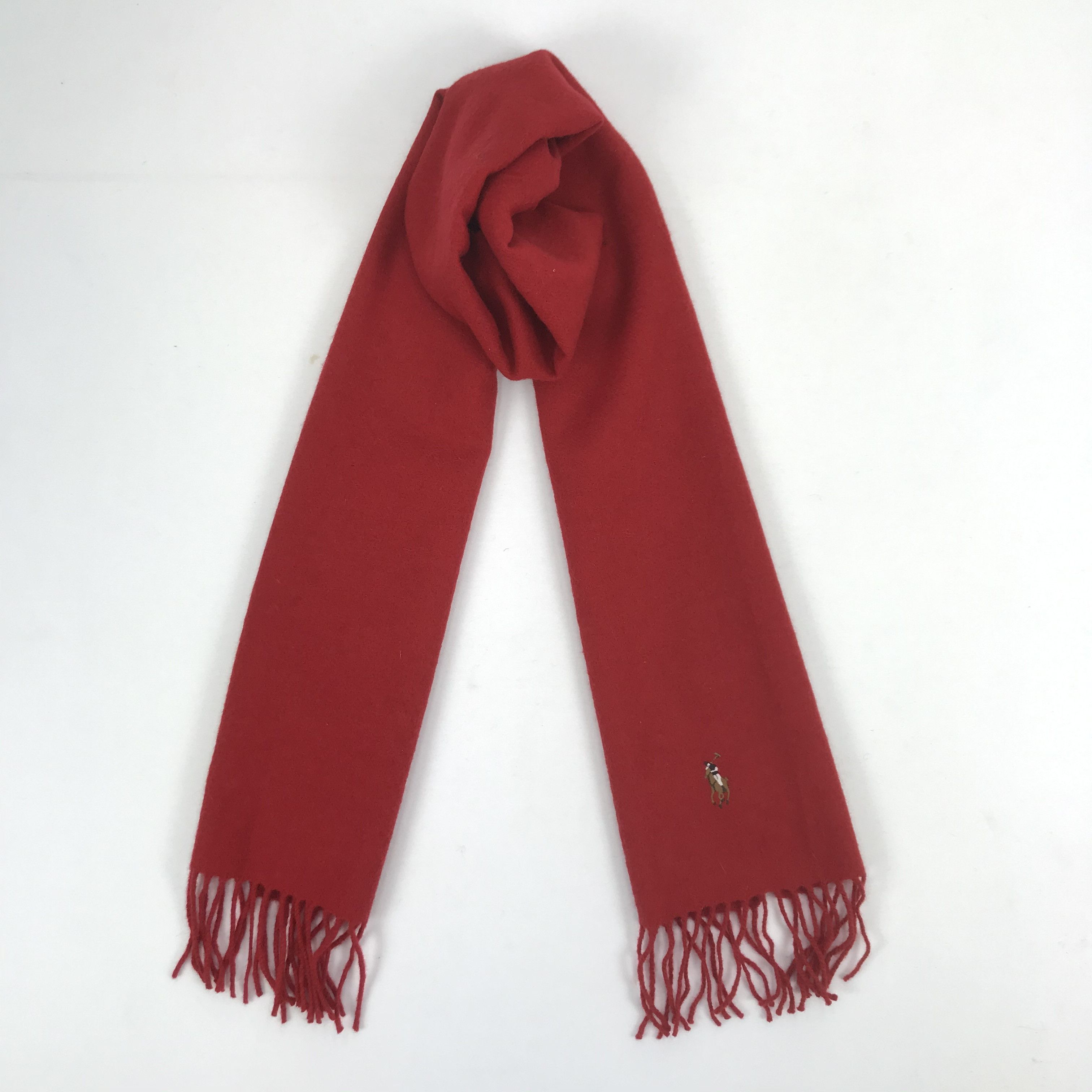 Polo Ralph Lauren Vintage Polo Ralph Lauren Scarf Winter Muffler Wool . Size ONE SIZE - 1 Thumbnail