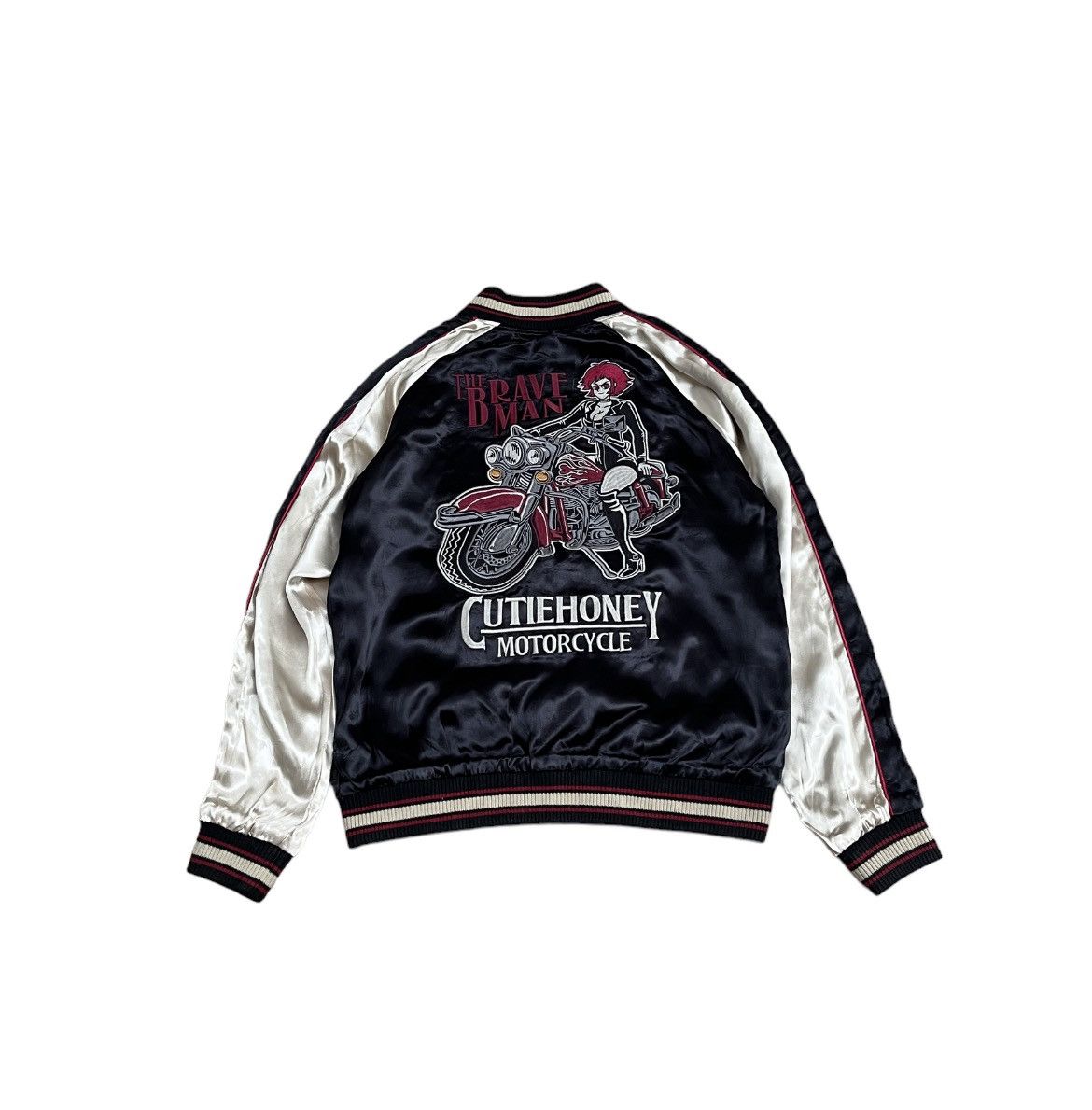 Anime Souvenir Jacket Sukajan The Brave Man x Cutie Honey Vi Size US M / EU 48-50 / 2 - 1 Thumbnail