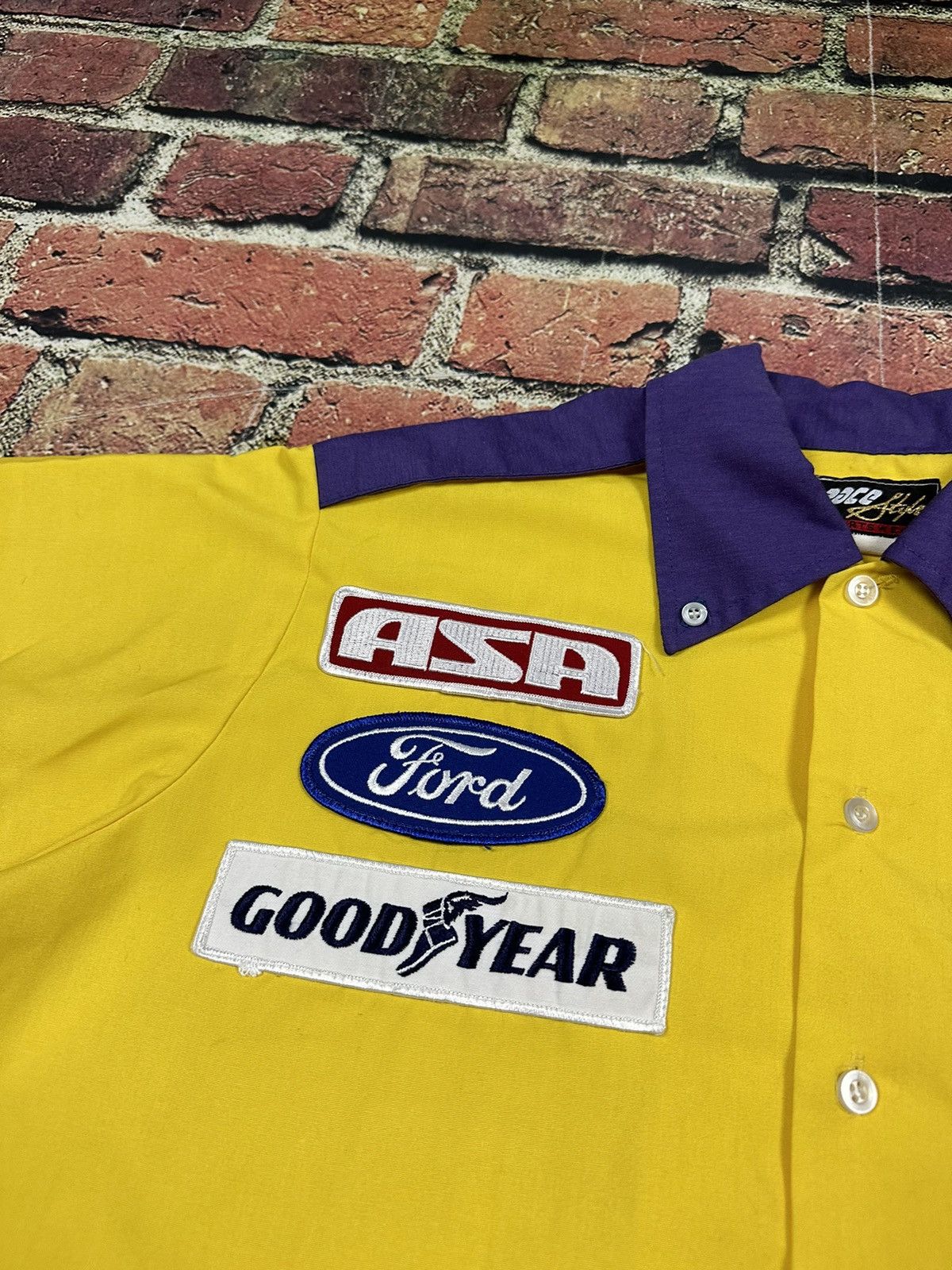 NASCAR Vintage AC Delco Ford Goodyear Pit Crew Racing Mac Tools Size US L / EU 52-54 / 3 - 5 Thumbnail
