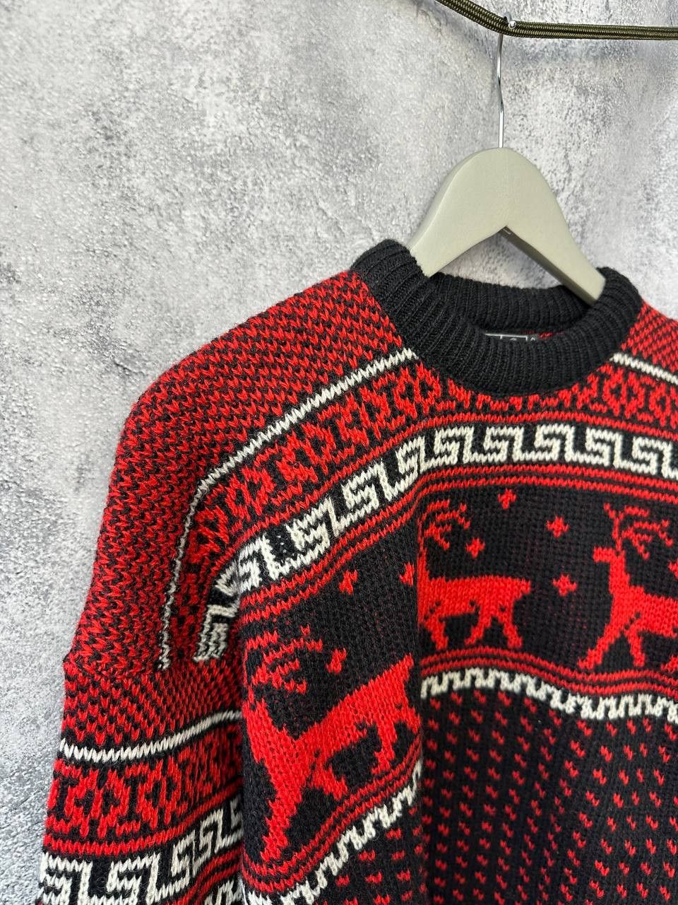 Other Kaare Gjose Wool Knit Sweater Reindeer Norway Crew Neck Size US XL / EU 56 / 4 - 4 Thumbnail