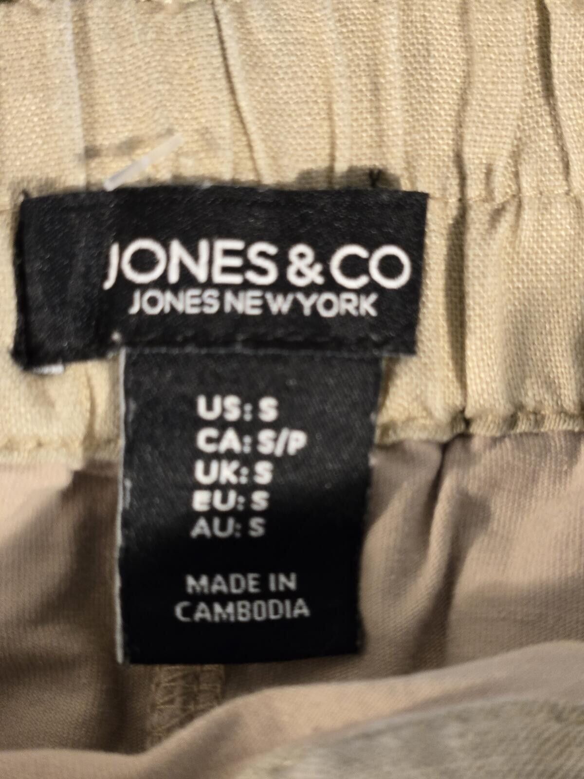Other Jones Utility Cargo Mini Skirt Khaki Skirt Belted 90s Y2K Size 28" / US 6 / IT 42 - 5 Thumbnail