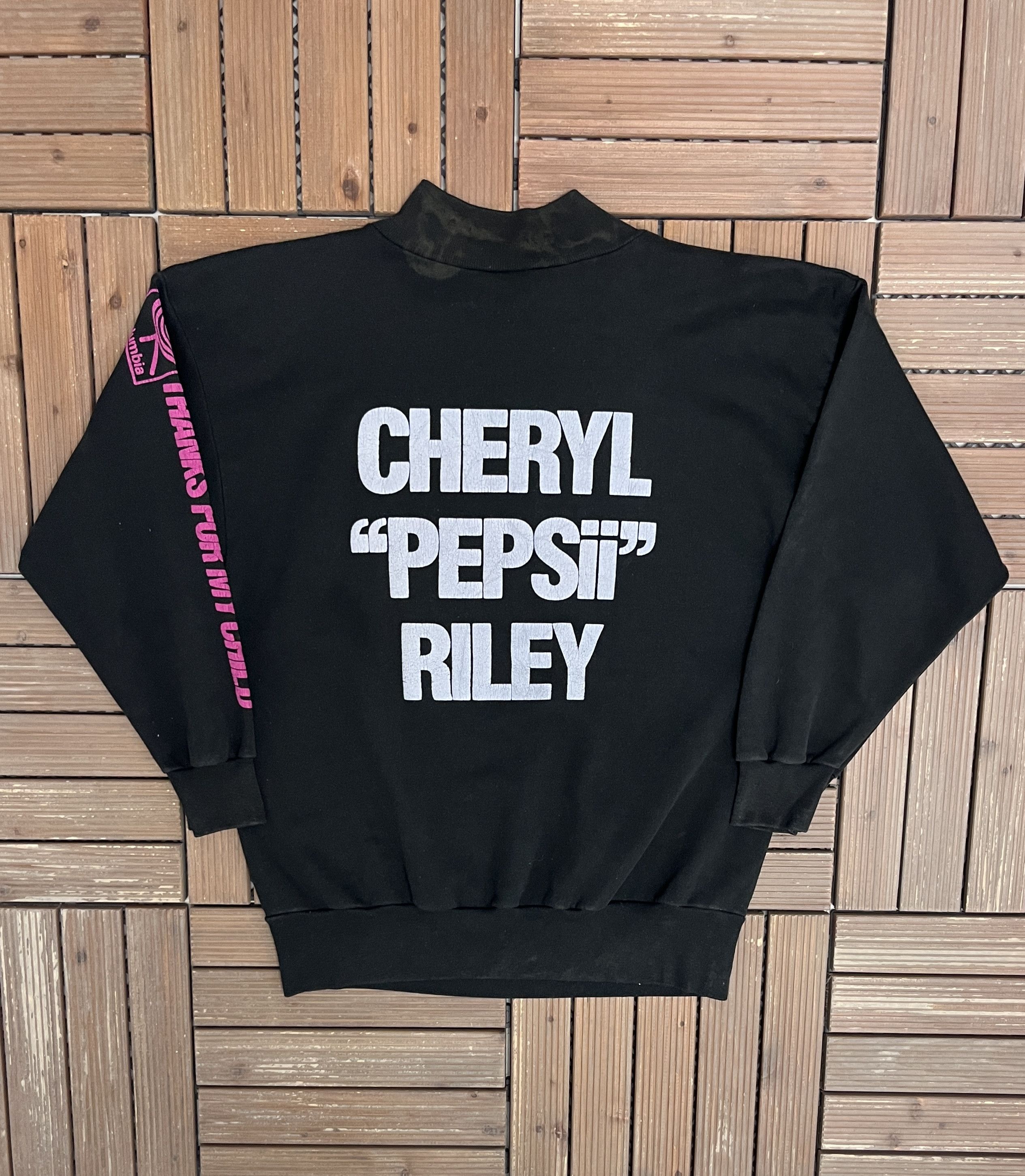 Vintage Cheryl "Pepsii" Riley Me, Myself and I Vintage Crewneck Size US L / EU 52-54 / 3 - 4 Thumbnail