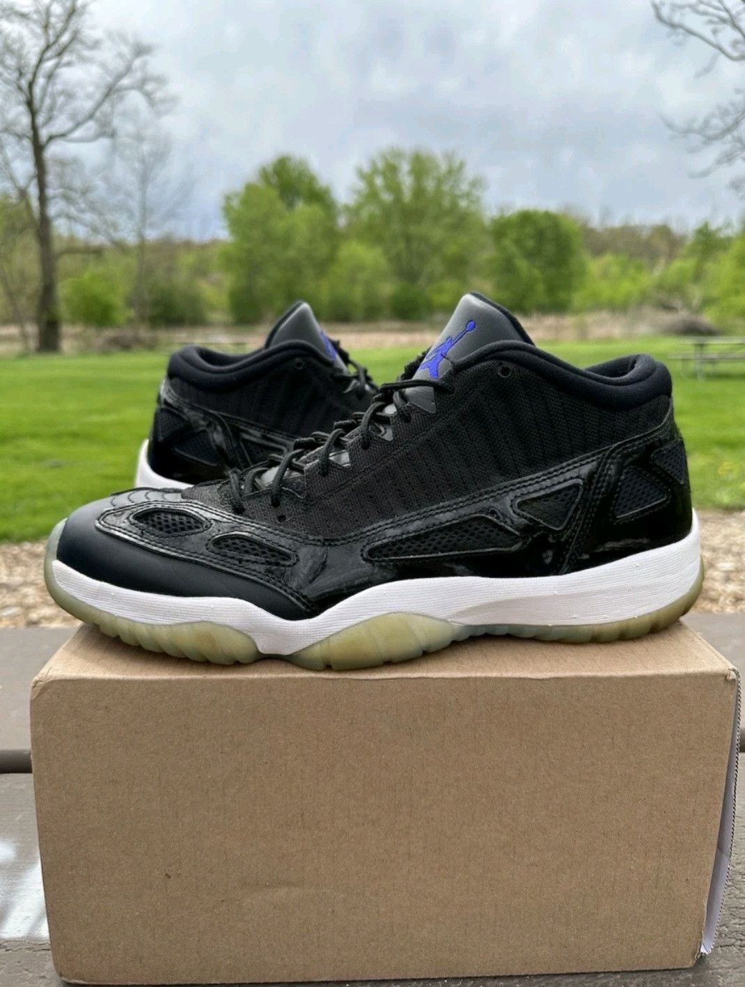 Jordan Brand Nike Air Jordan Retro 11 Low IE Space Jam Size 12 Men Size US 12 / EU 45 - 1 Thumbnail