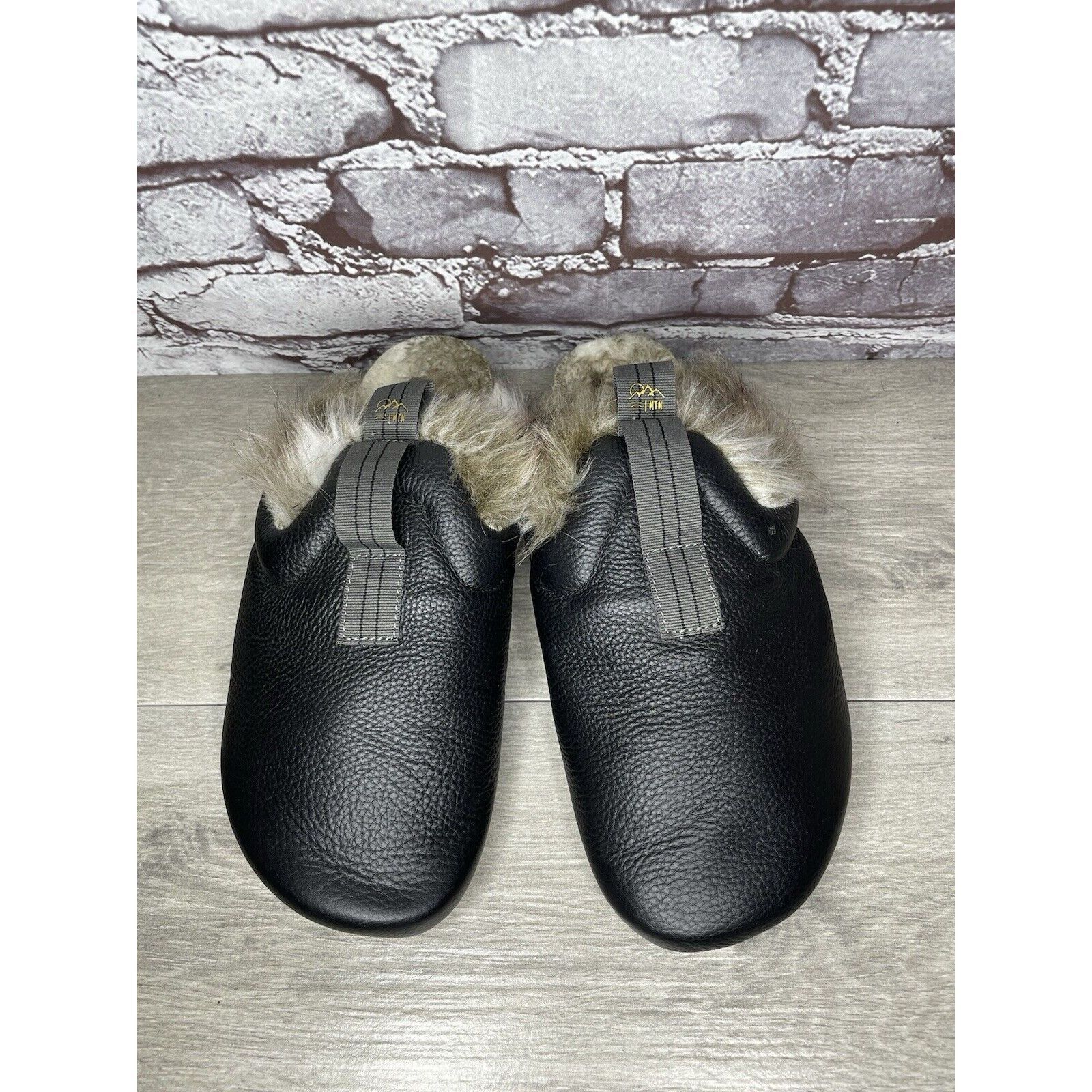 Other BANTHA Vibram Black Leather Sherpa Fur Lined Cork Mules Shoe Size US 10.5 / IT 40.5 - 9 Thumbnail