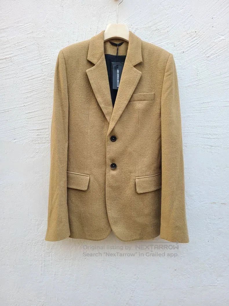 Ann Demeulemeester Ann Demeulemeester Wool Blend Coat. Size US XL / EU 56 / 4 - 2 Thumbnail