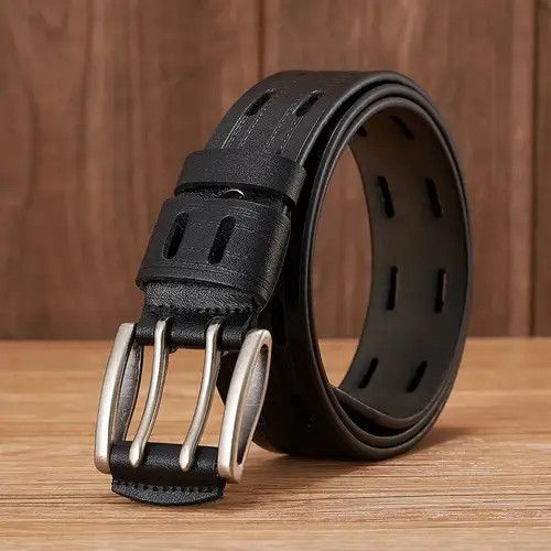Designer 105cm Double Hole Belt Size ONE SIZE - 3 Thumbnail