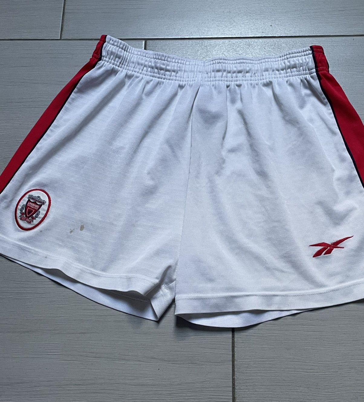 Reebok Liverpool football vintage 90s Reebok athletic short Size US 35 - 3 Thumbnail