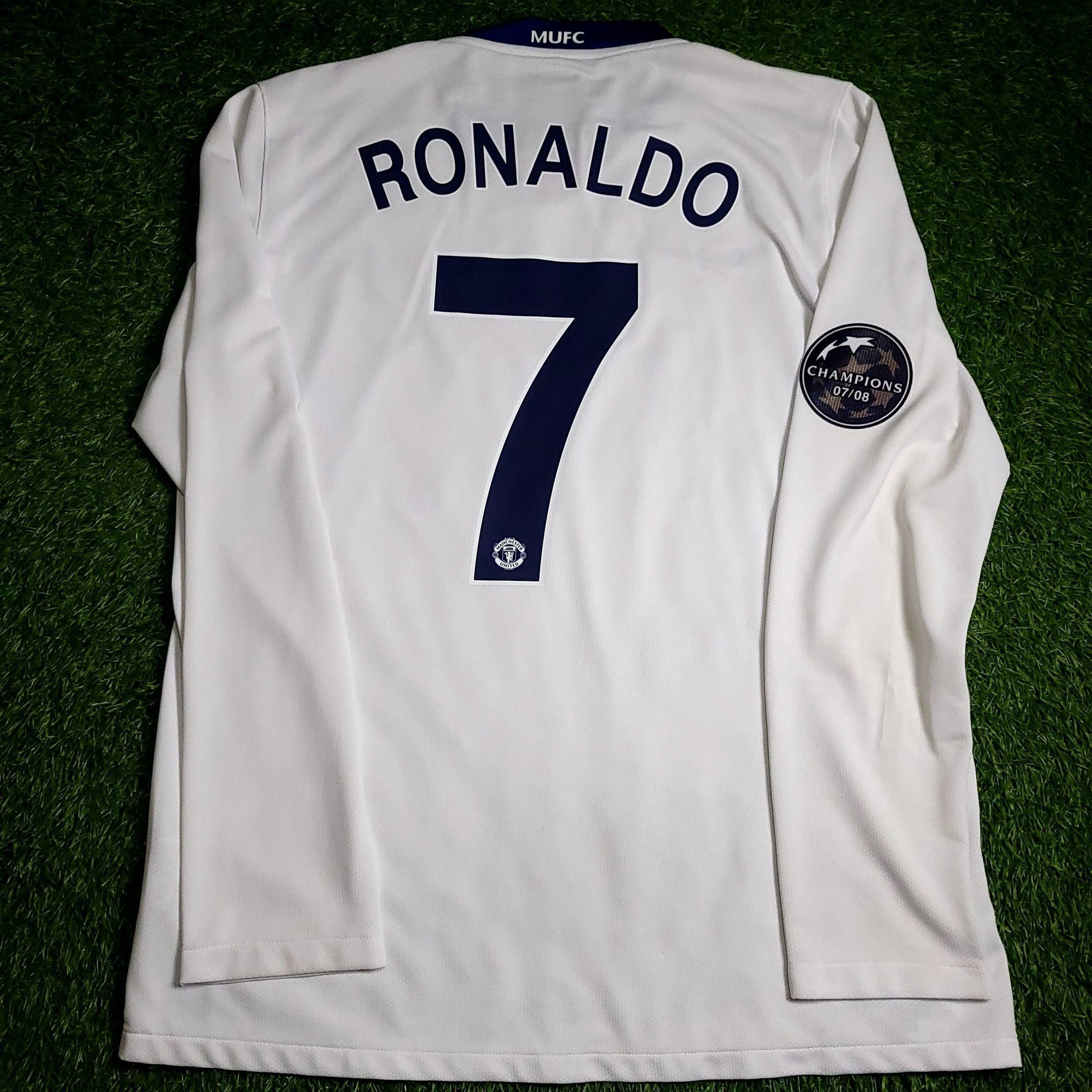 Nike Ronaldo Manchester United UEFA FINAL 2008 2009 Soccer Jersey Size US M / EU 48-50 / 2 - 1 Thumbnail