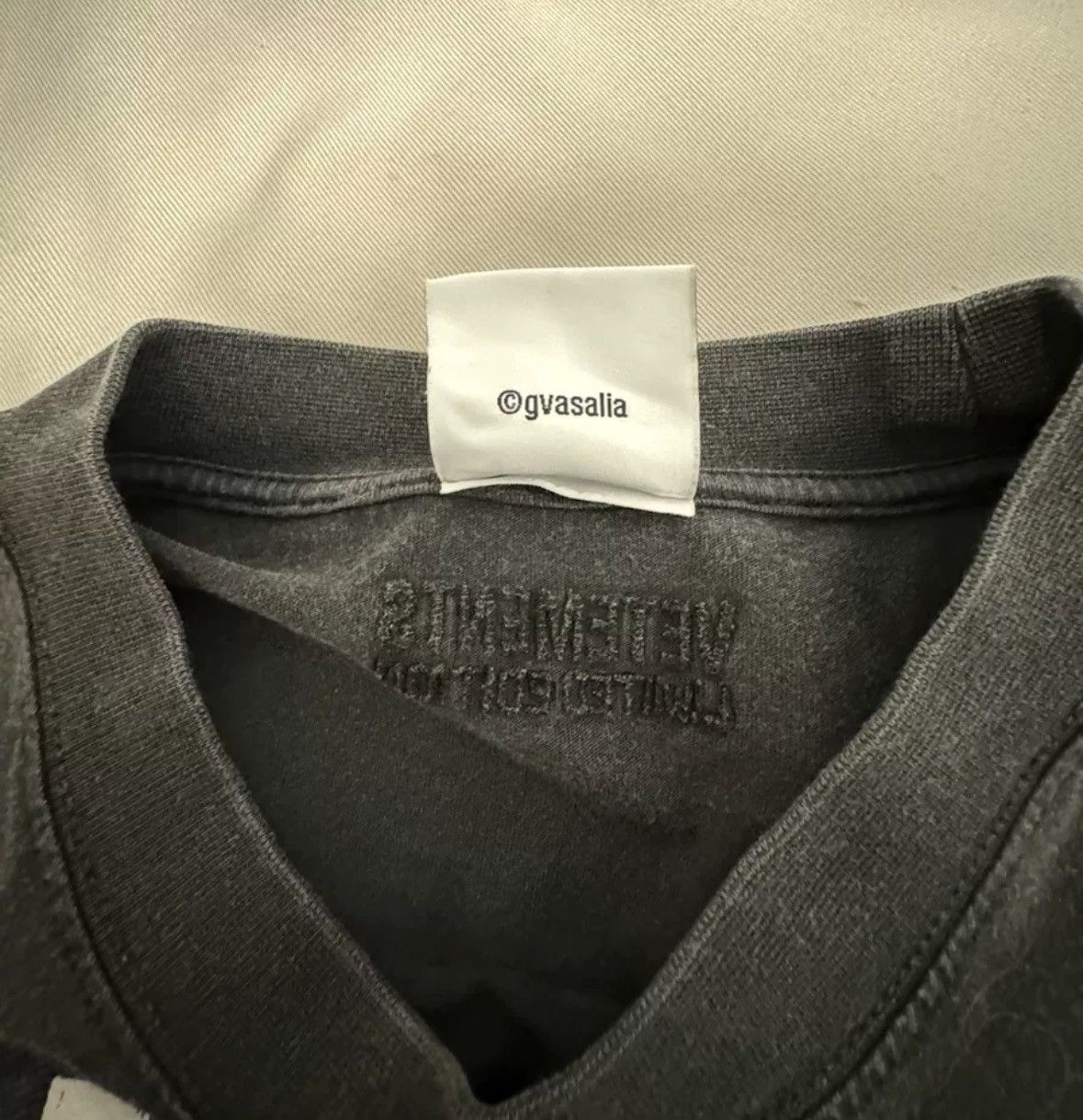 Vetements Vetements I just got lucky I did nothing short sleeves Size US XS / EU 42 / 0 - 6 Thumbnail