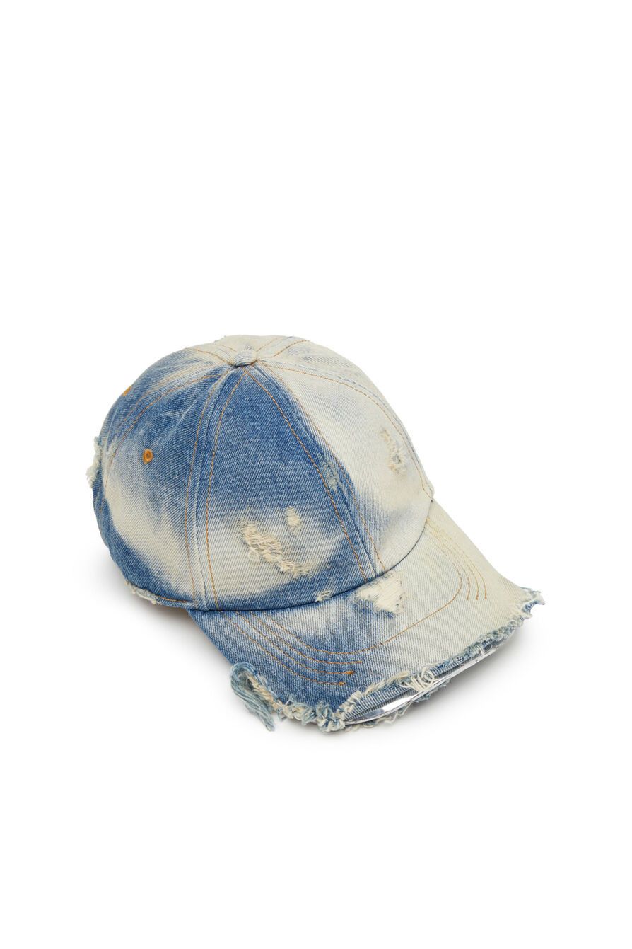 Diesel o1mle1025 Size:01 / C-Iyasu Denim Baseball Cap / Hat in Blue Size ONE SIZE - 1 Thumbnail