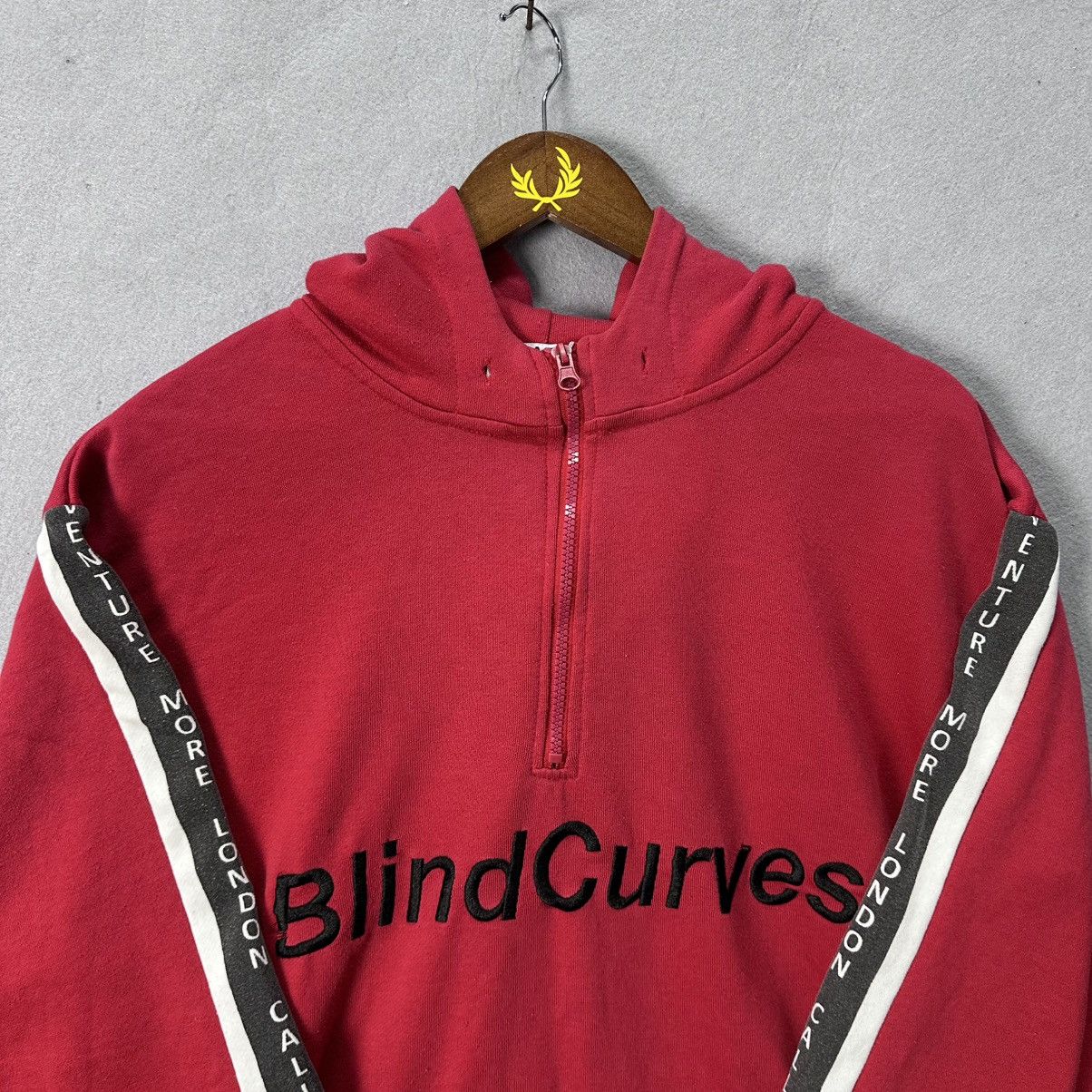 In The Attic Vintage In The Attic ATC BlindCurves Hoodie Size US L / EU 52-54 / 3 - 4 Thumbnail