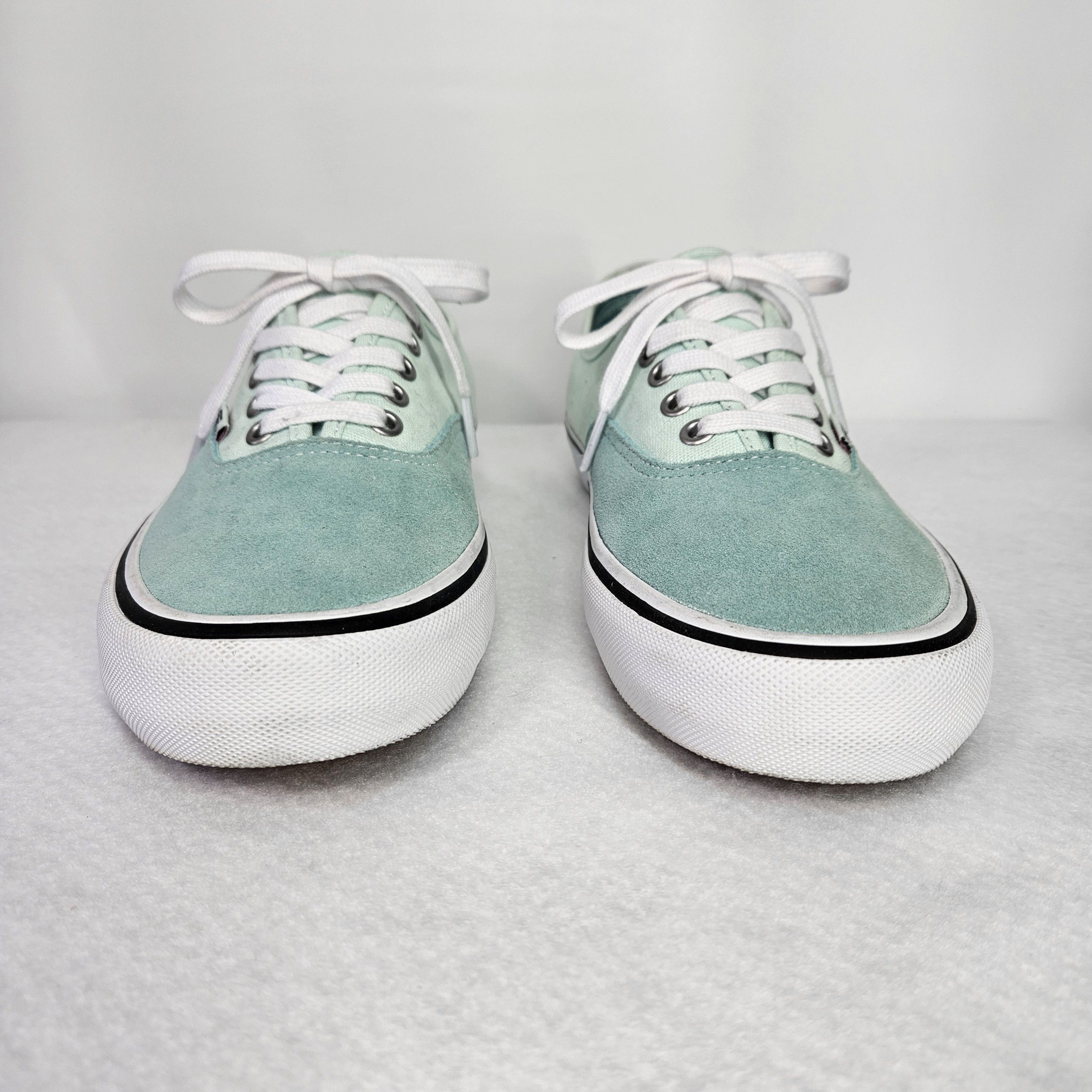Vans Vans M8/W9.5 Sneakers Skater Lace-up Mint Green Suede Size US 8 / EU 41 - 3 Thumbnail